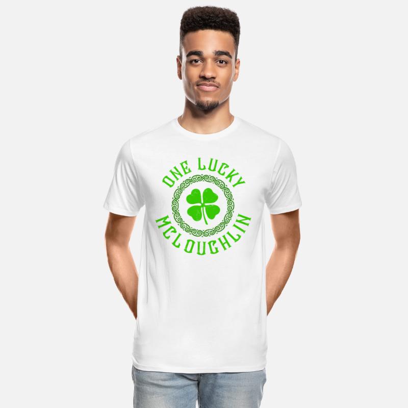 One Lucky McLoughlin Irish Family Four Leaf Clover