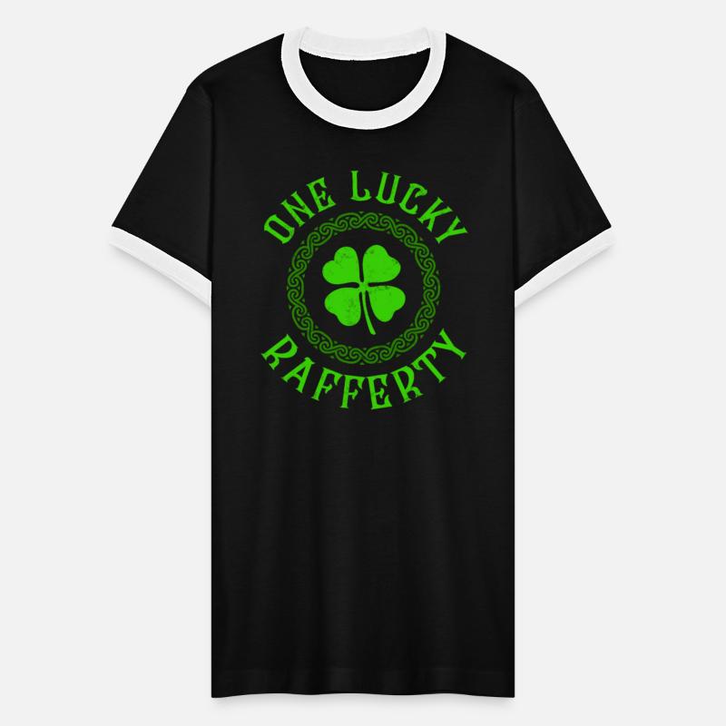 One Lucky Rafferty Irish Family Four Leaf Clover