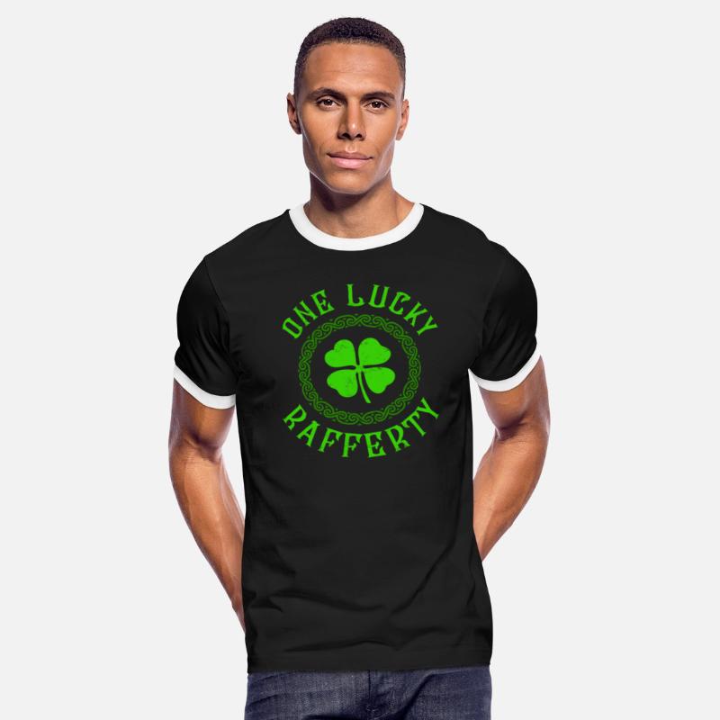 One Lucky Rafferty Irish Family Four Leaf Clover