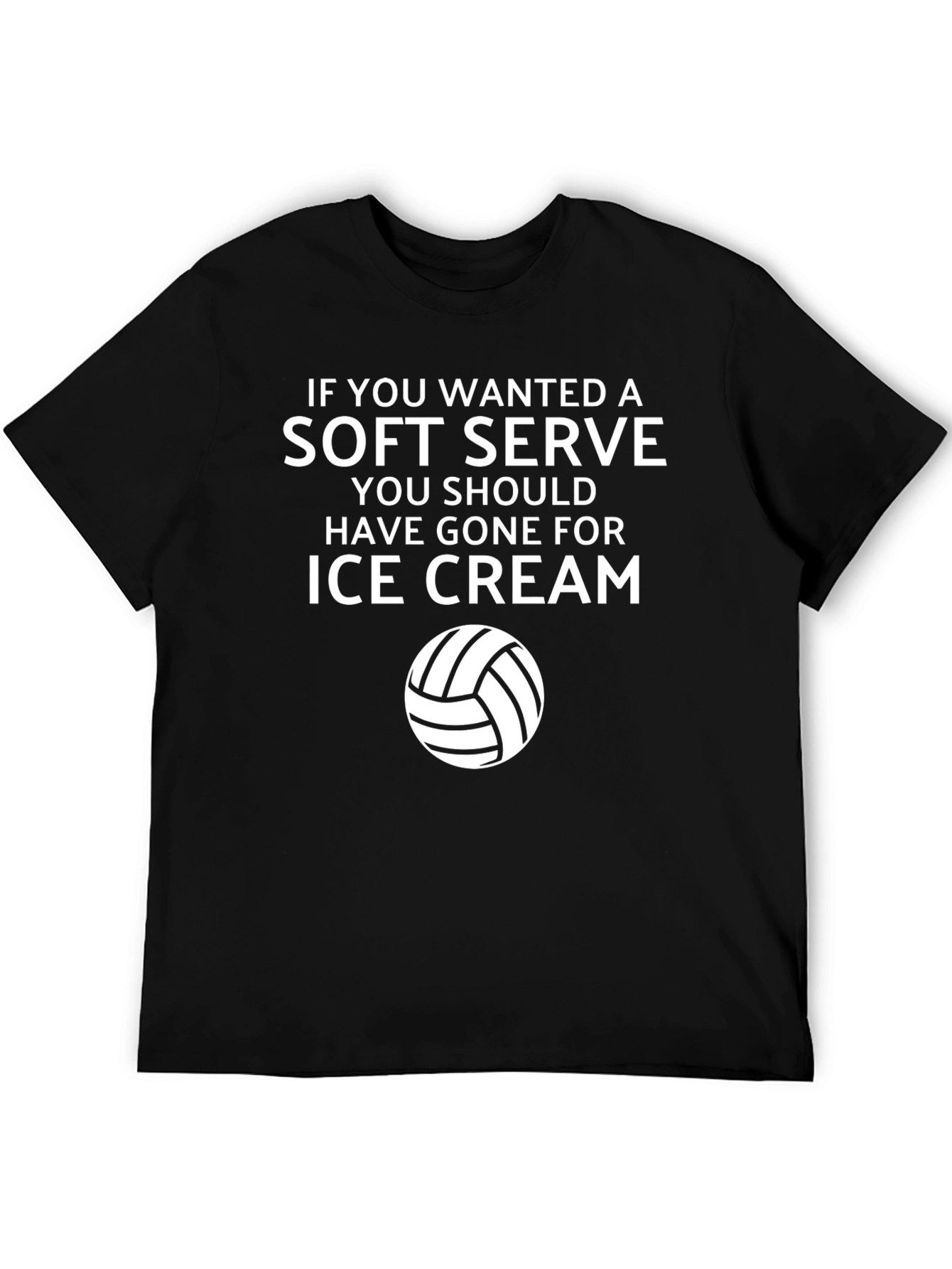 Volleyball Soft Serve Graphic Tee