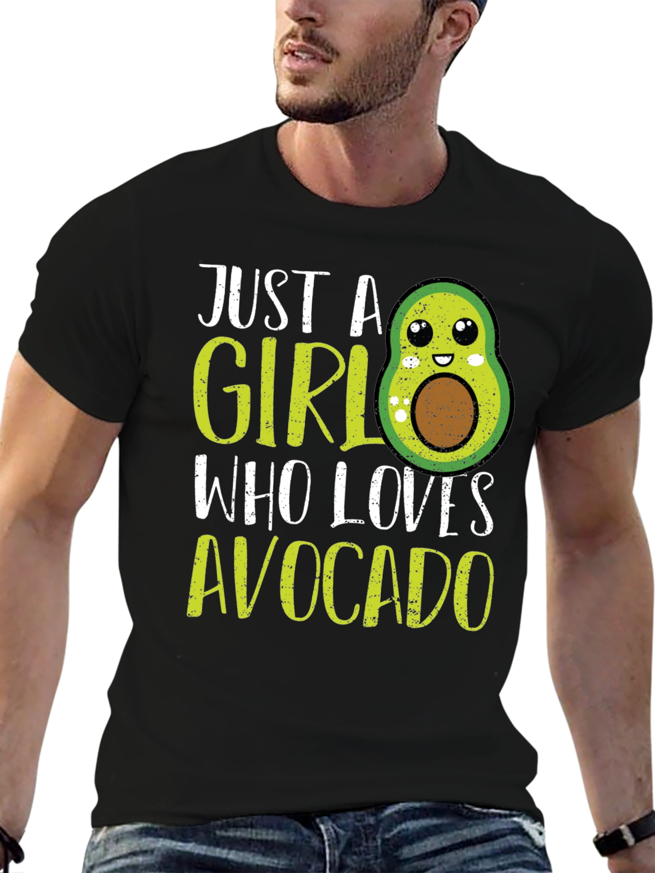 Just A Girl Who Loves Avocado T-Shirt
