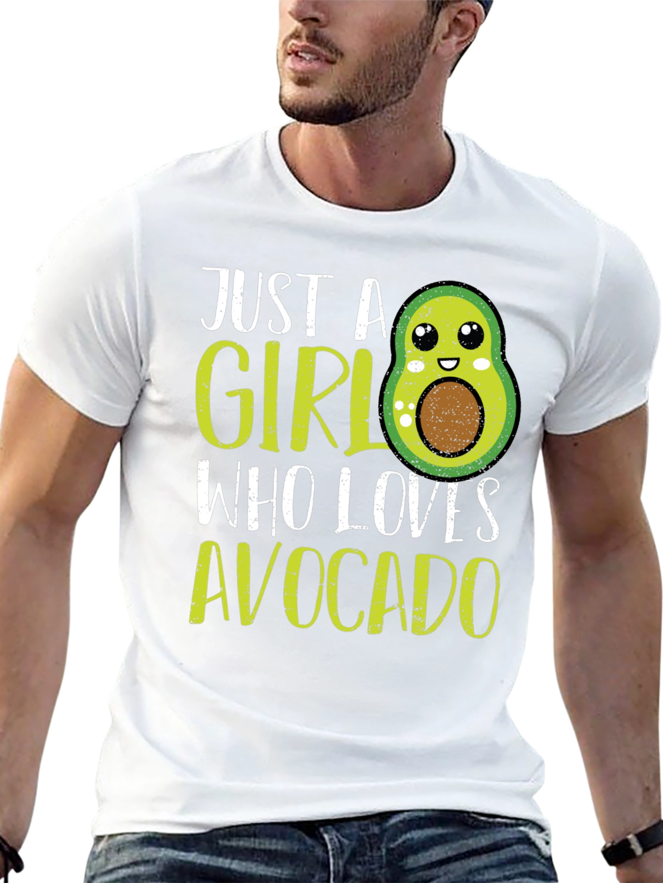 Just A Girl Who Loves Avocado T-Shirt
