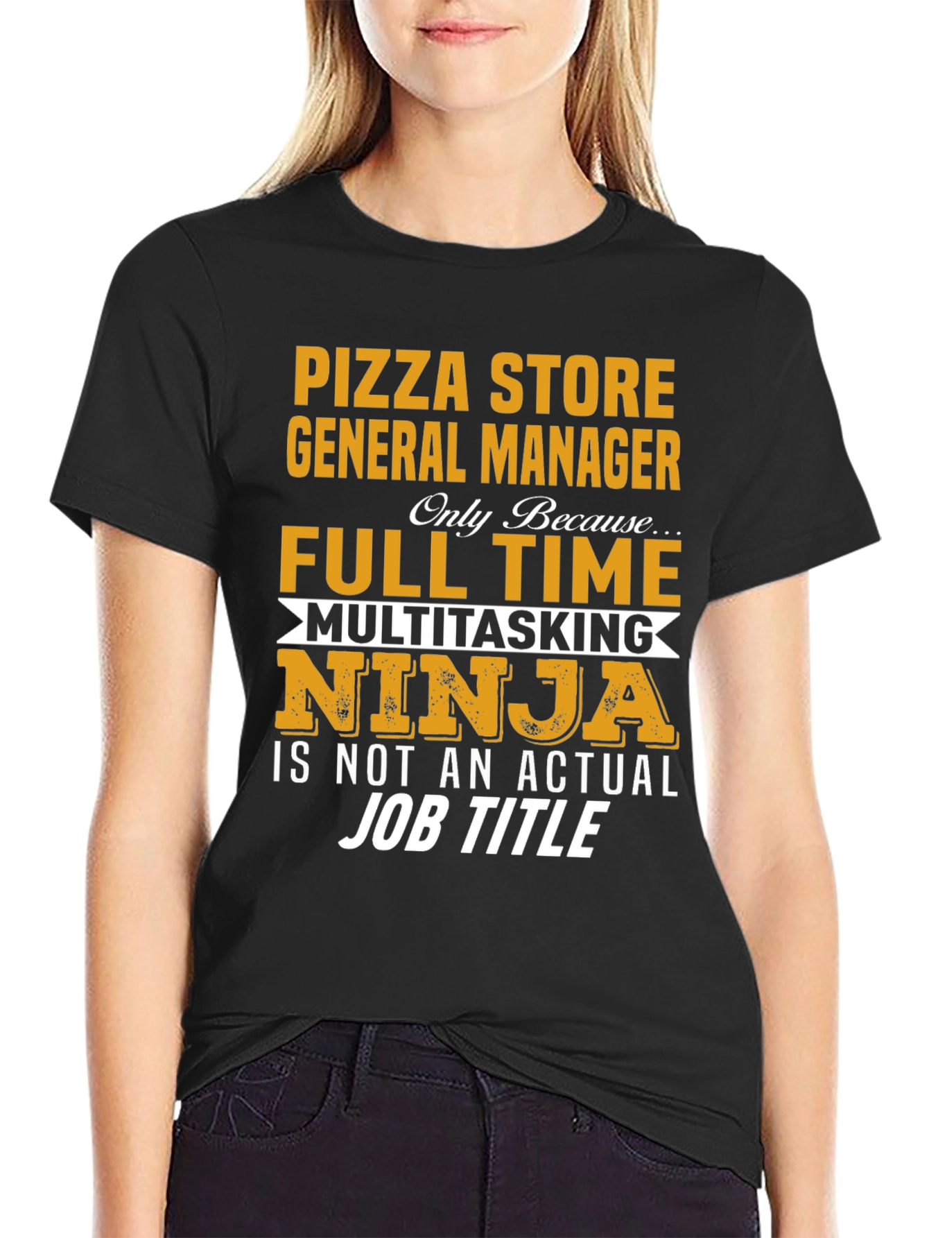 Pizza Store Manager Graphic T-Shirt