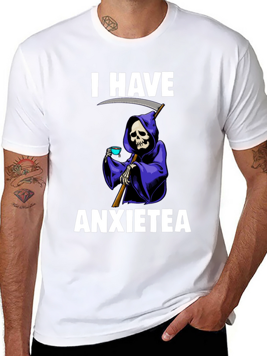 I Have Anxietea Funny Grim Reaper T-Shirt