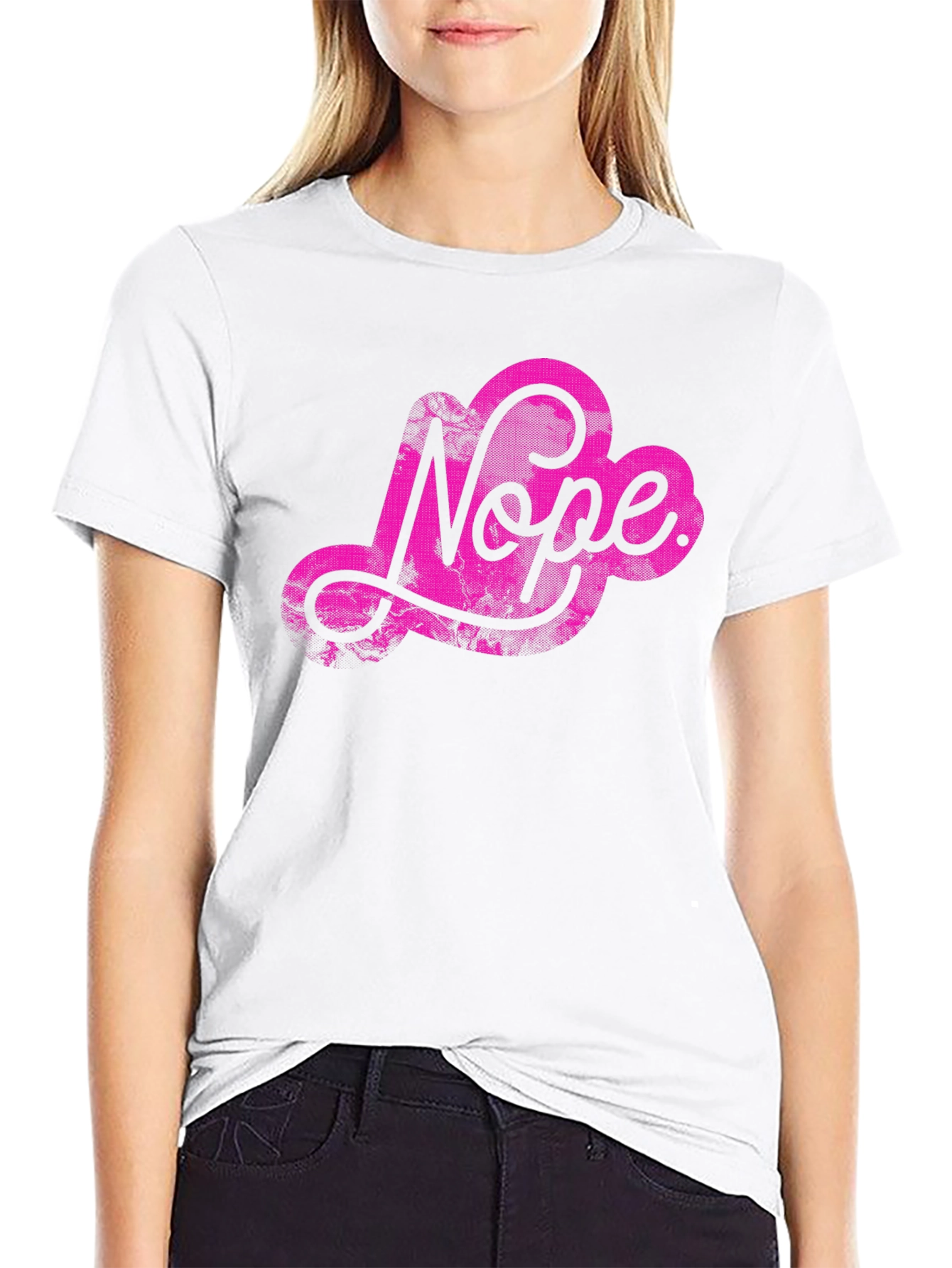 Nope Graphic Tee - Cool Casual Comfort