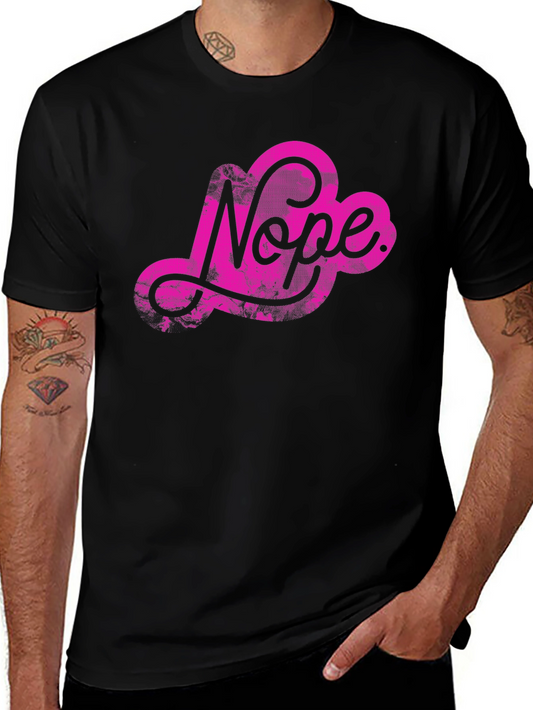 Nope Graphic Tee - Cool Casual Comfort
