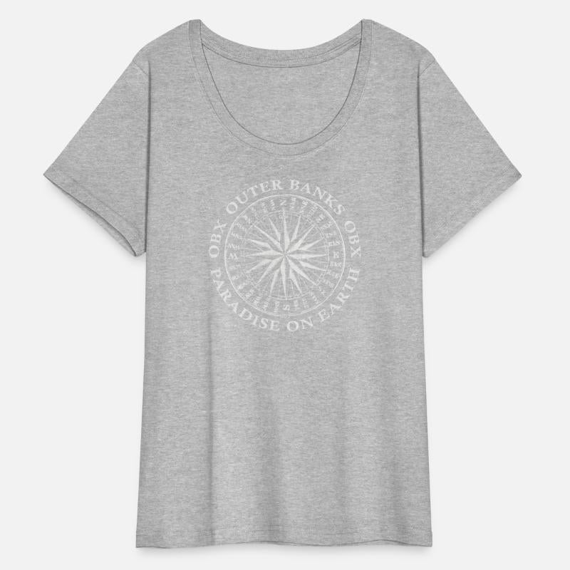 Outer Banks OBX Paradise On Earth Vintage White