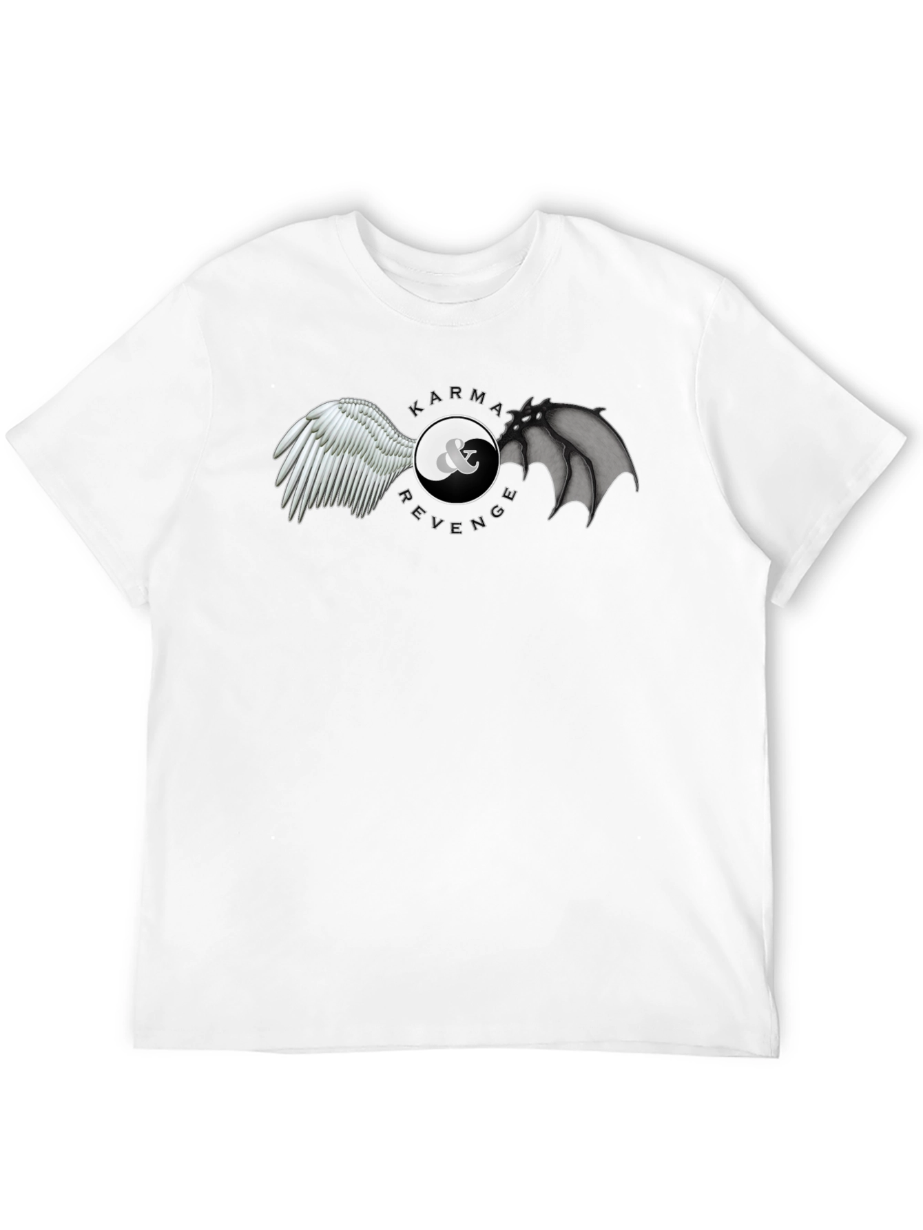 Karma & Revenge Graphic T-Shirt - Balance Design