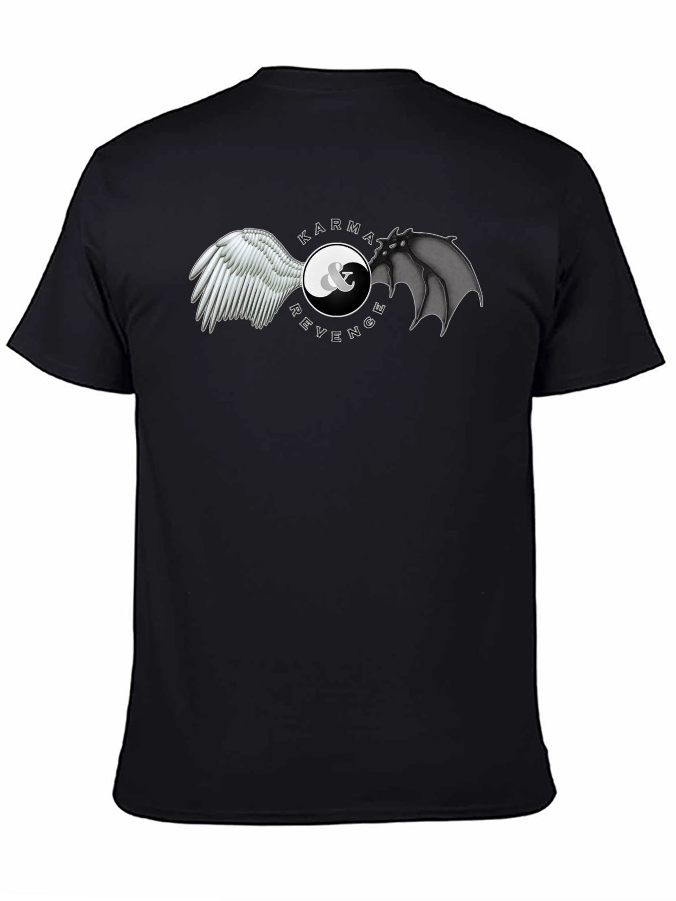 Karma & Revenge Graphic T-Shirt - Balance Design