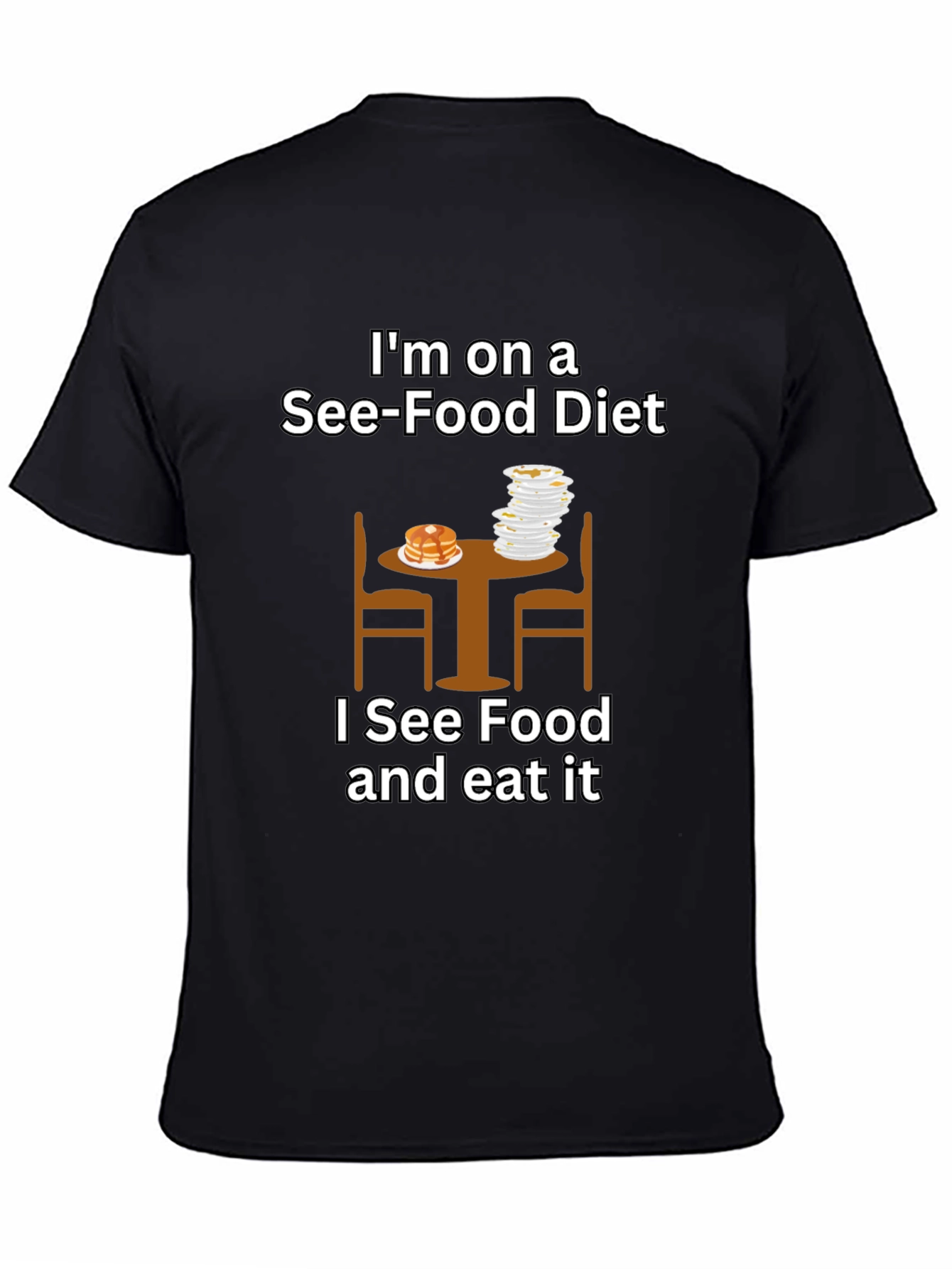 See-Food Diet T-Shirt - Funny Foodie Apparel