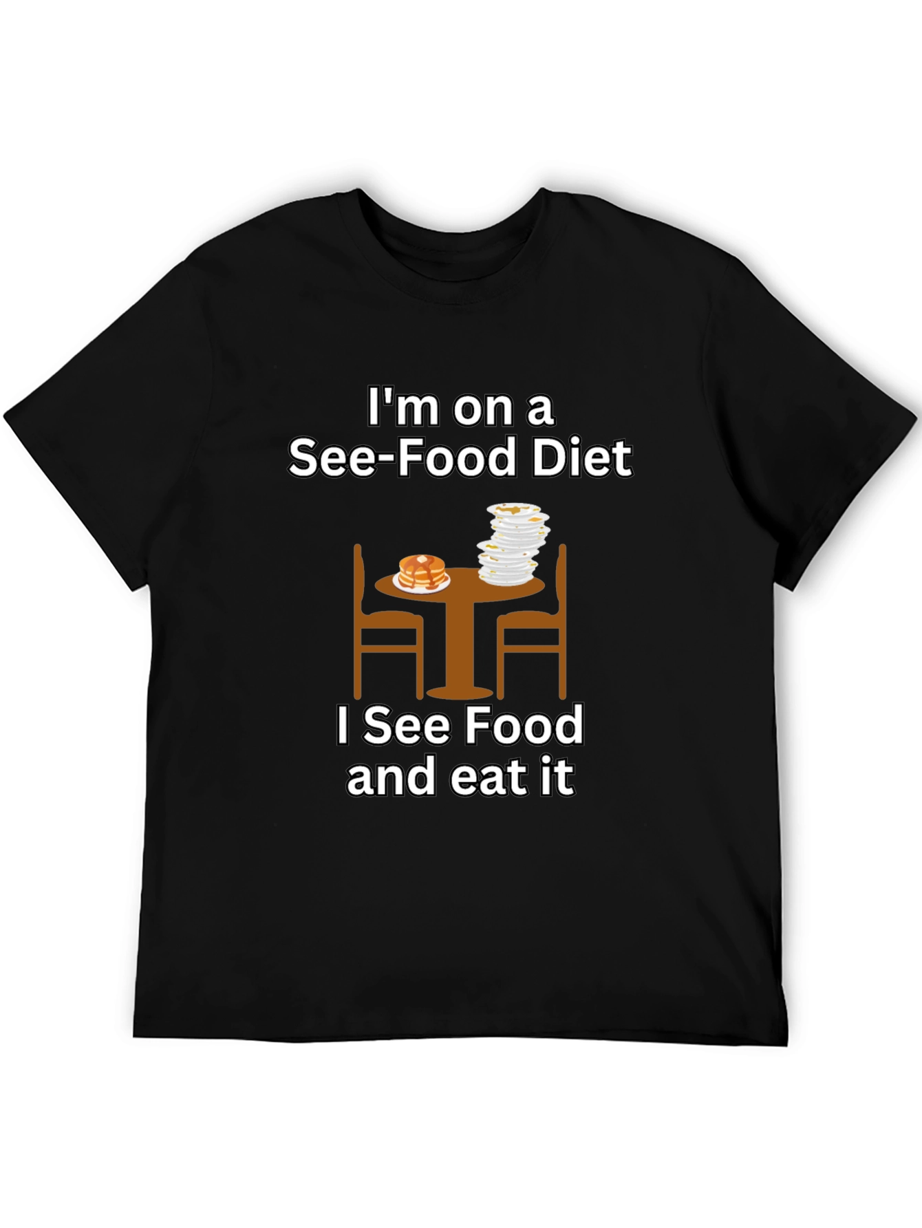 See-Food Diet T-Shirt - Funny Foodie Apparel