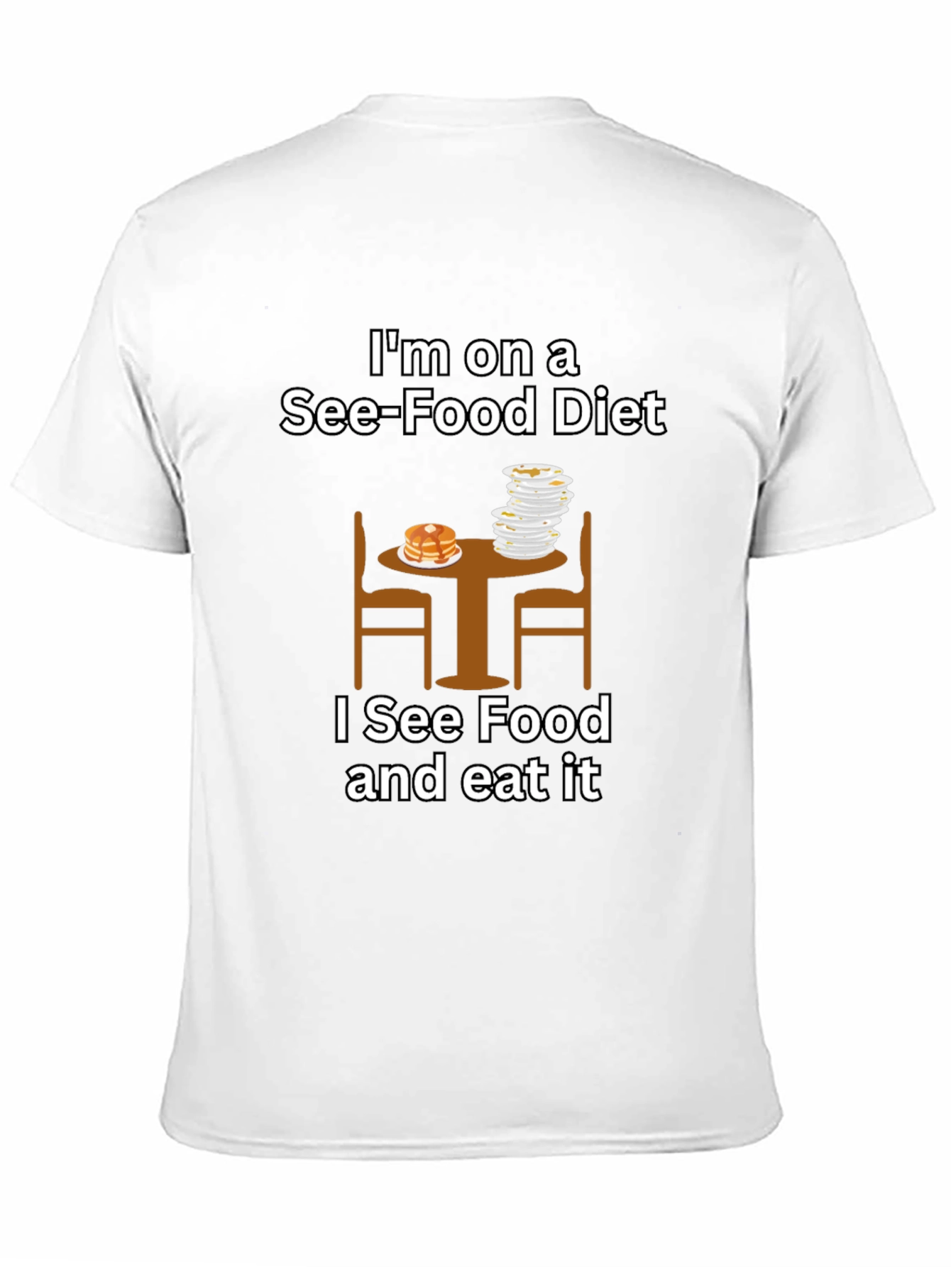 See-Food Diet T-Shirt - Funny Foodie Apparel