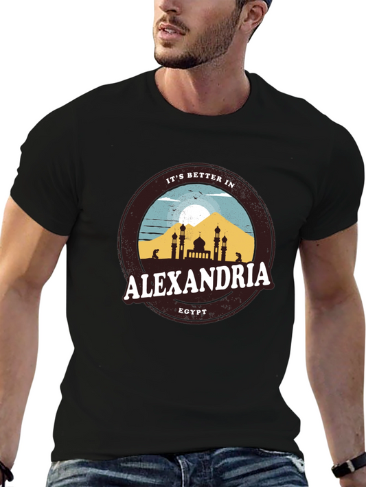 Alexandria Egypt Souvenir T-Shirt