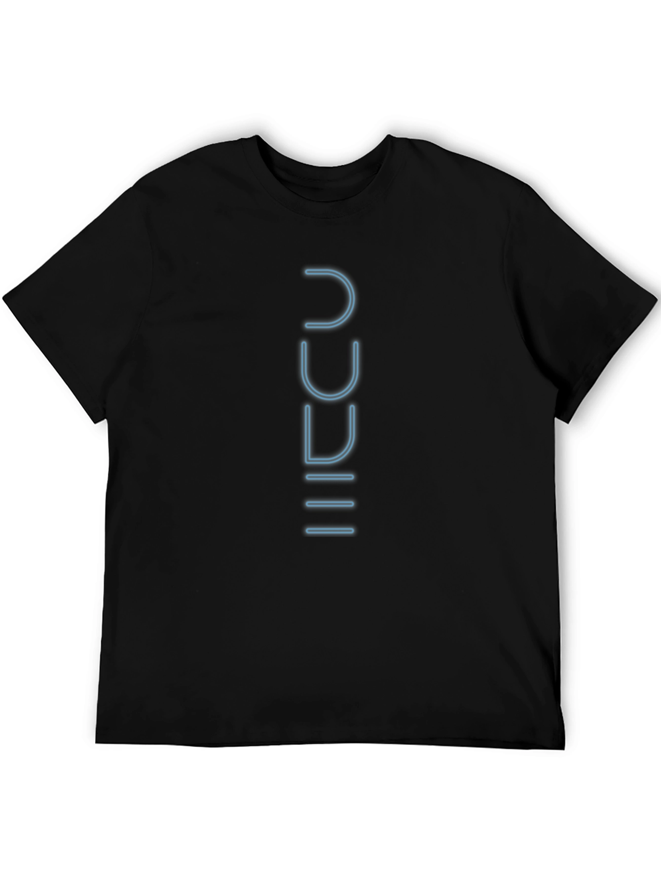 Minimalist Graphic Tee - Cool Neon Design