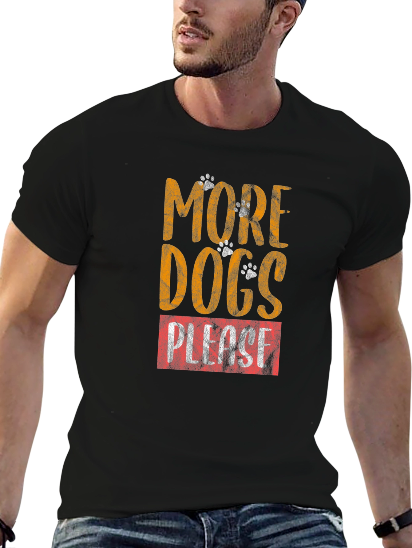 More Dogs Please Graphic Tee