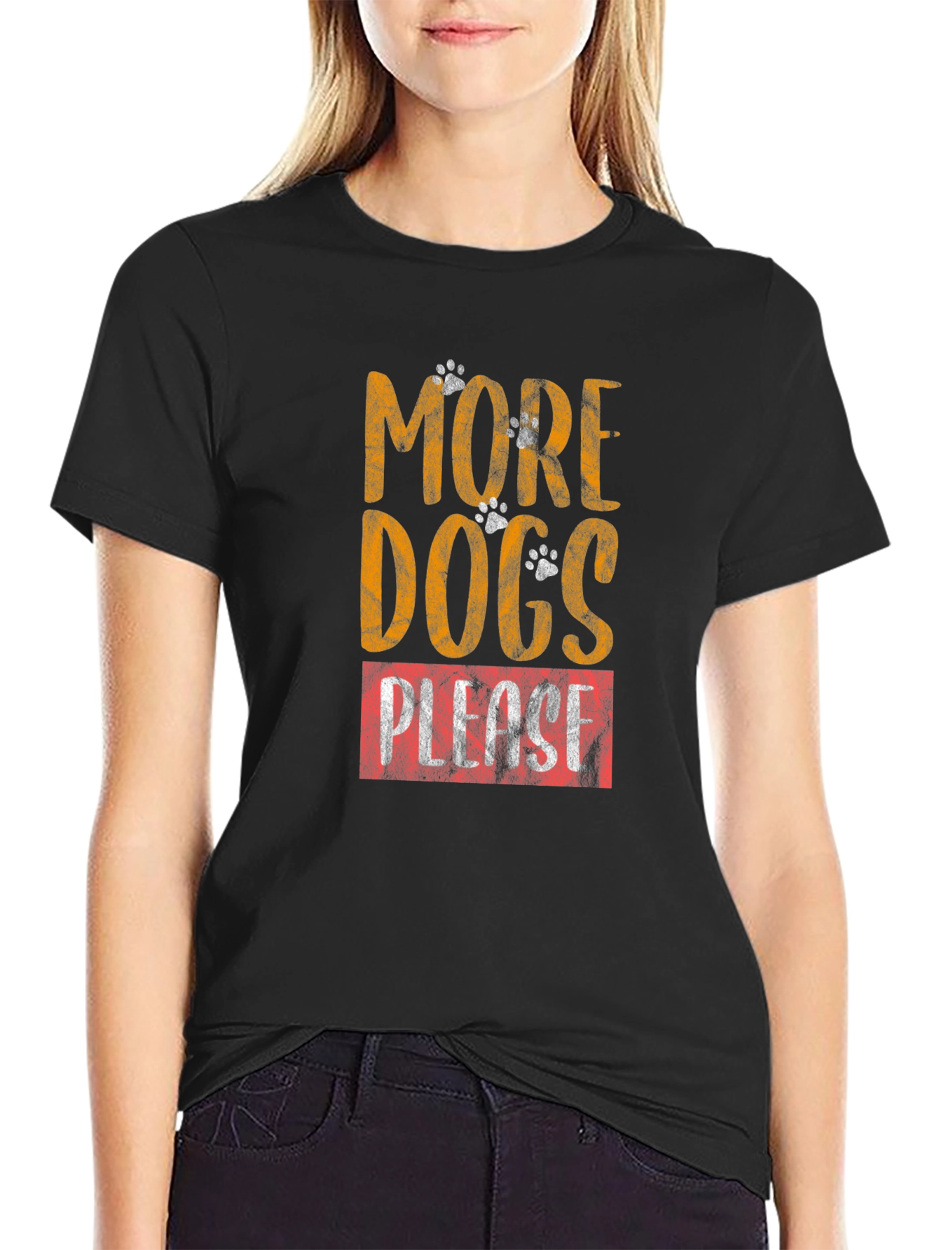 More Dogs Please Graphic Tee