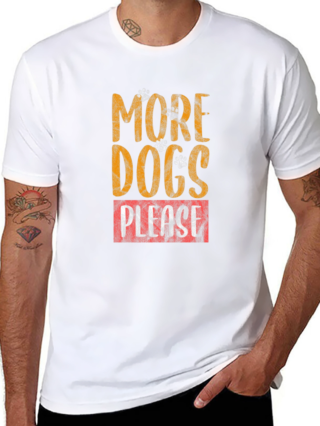 More Dogs Please Graphic Tee
