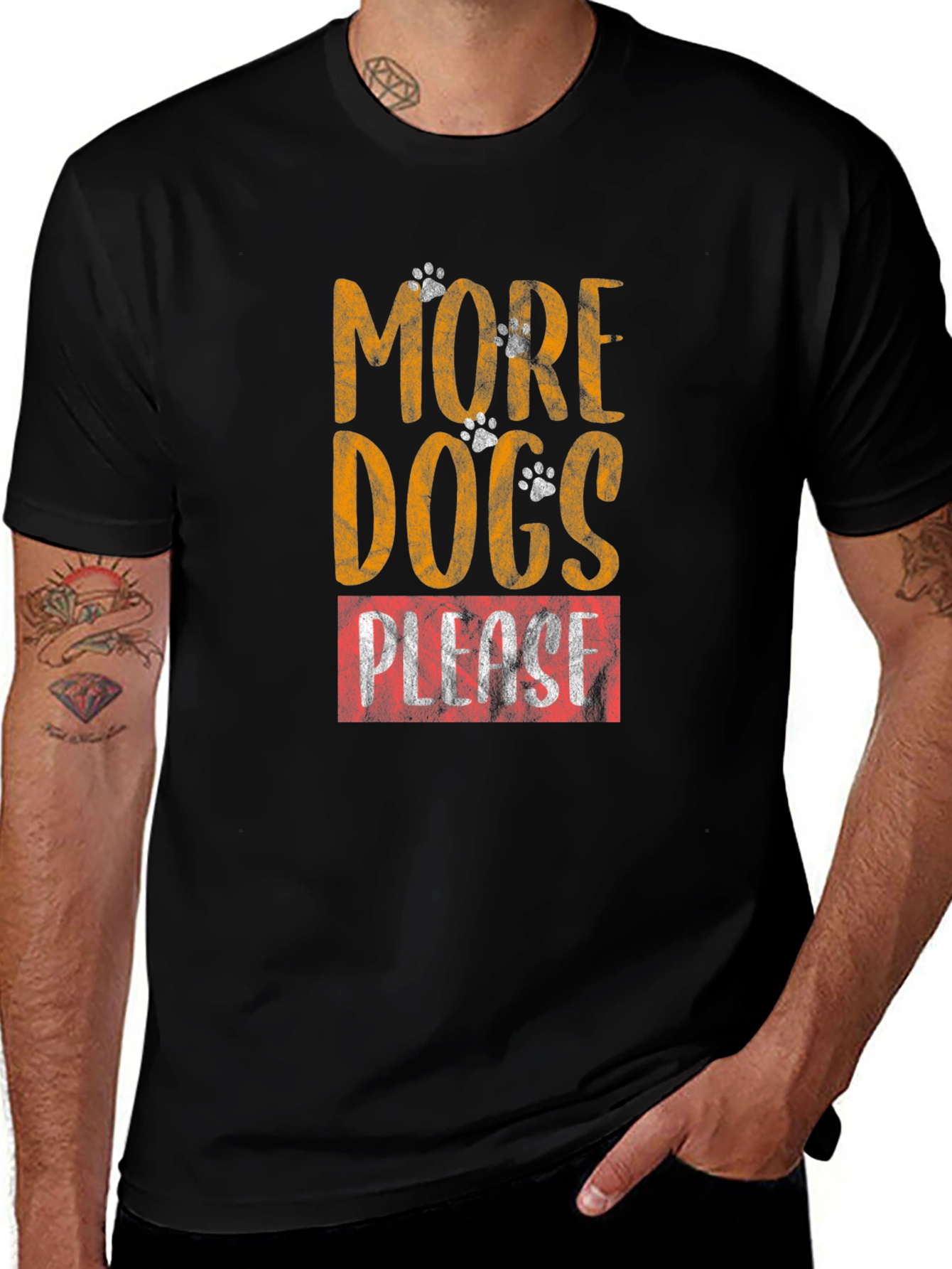 More Dogs Please Graphic Tee