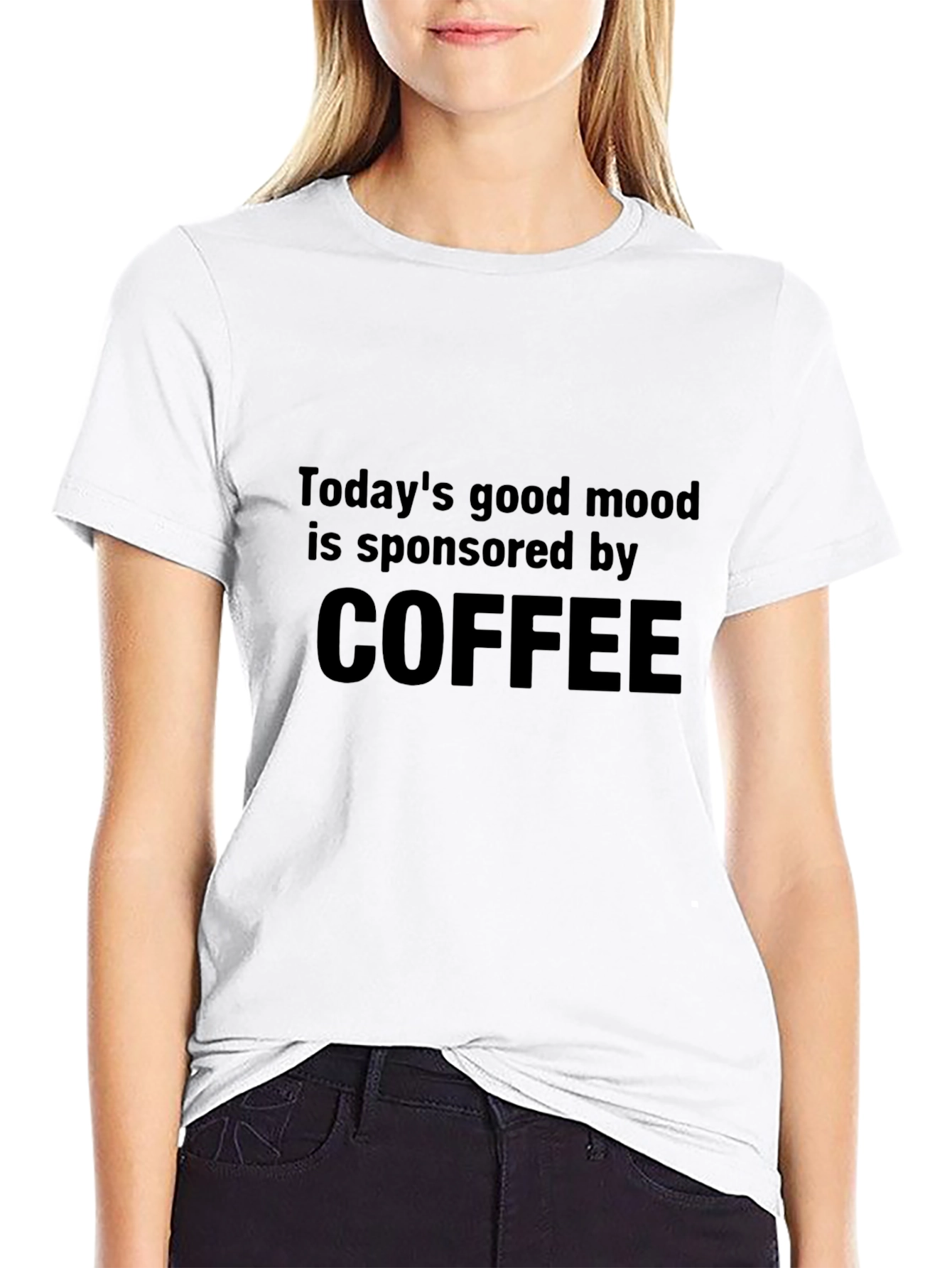 Coffee Sponsored Good Mood T-Shirt