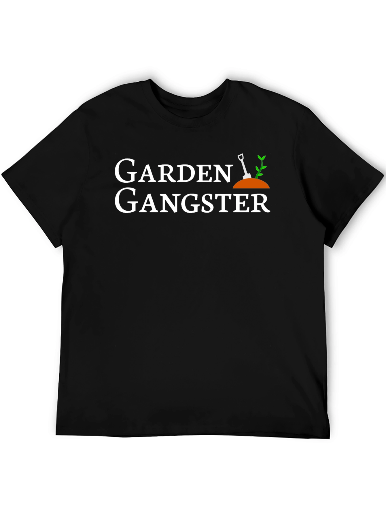 Garden Gangster Graphic T-Shirt - Black