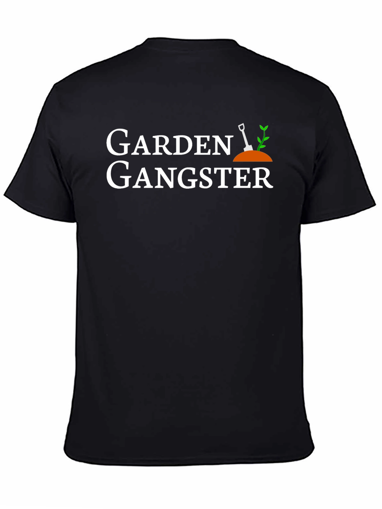 Garden Gangster Graphic T-Shirt - Black