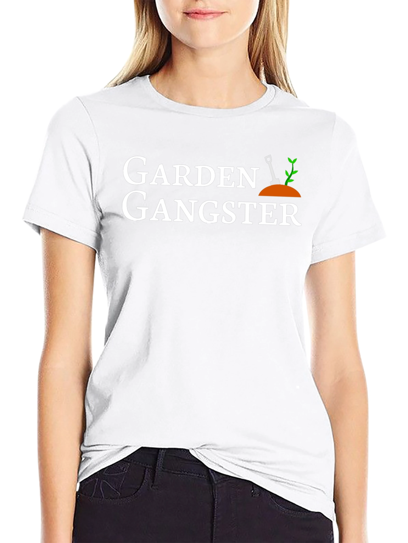 Garden Gangster Graphic T-Shirt - Black