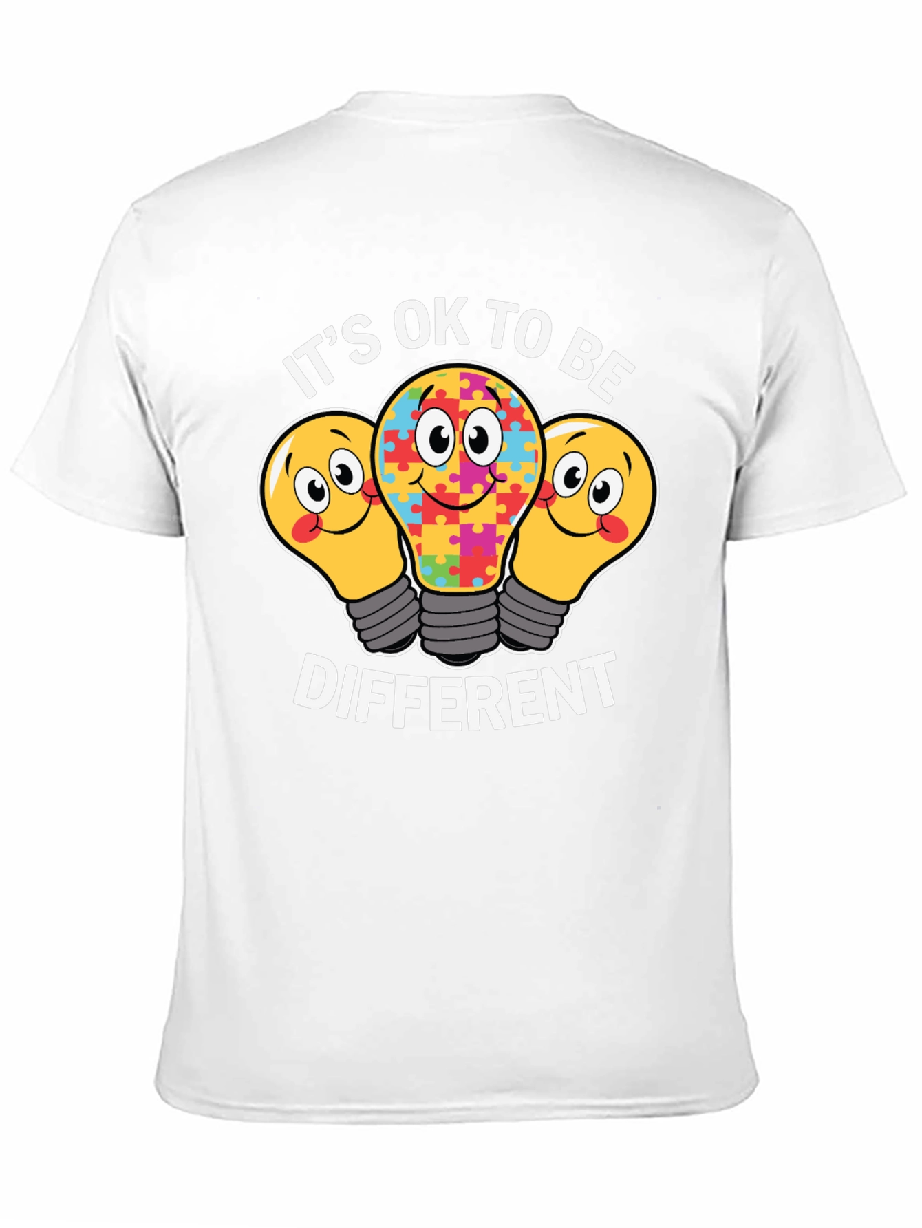 Autism Awareness T-Shirt Different Is Ok