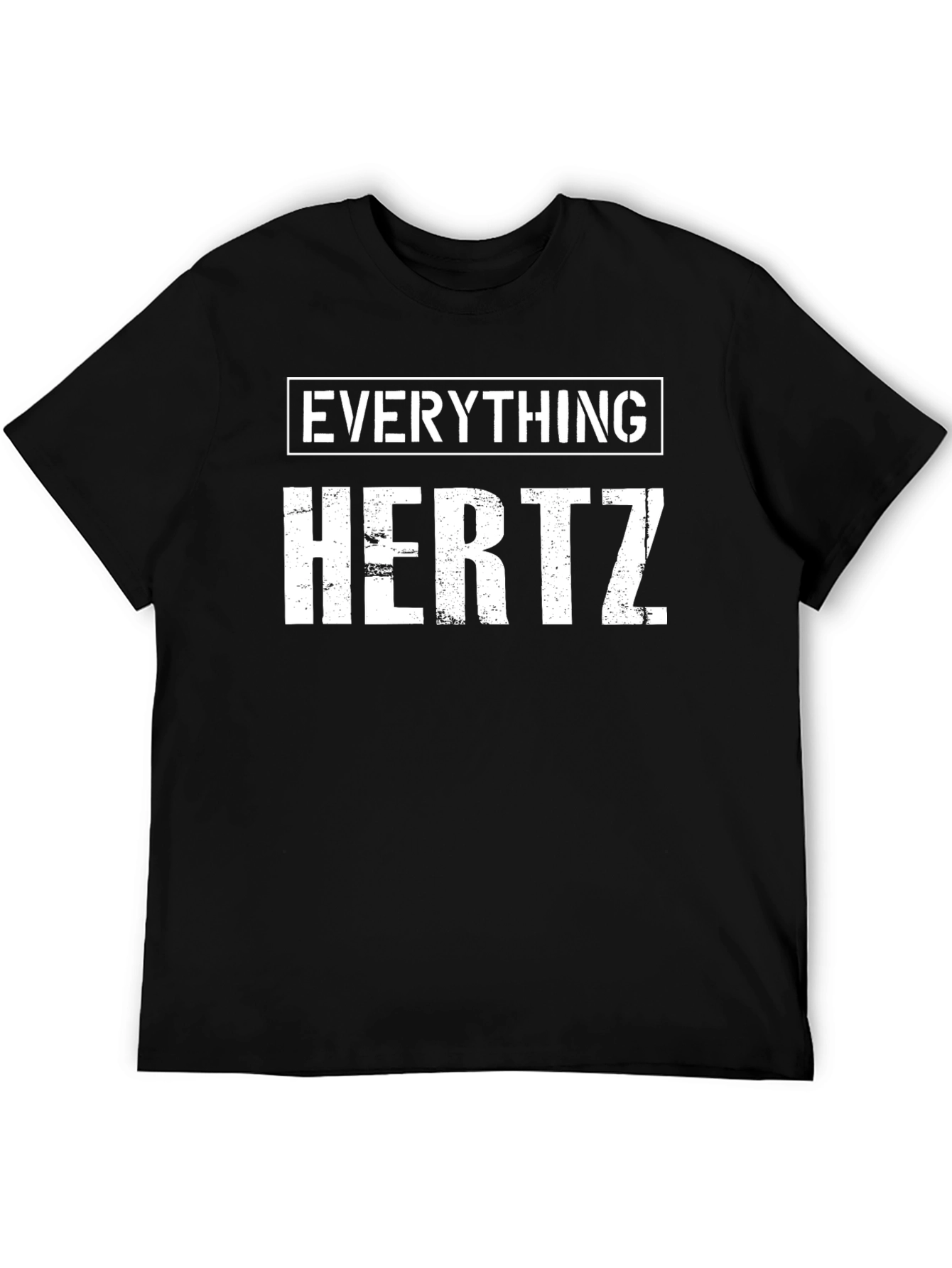 Everything Hertz Black T-Shirt