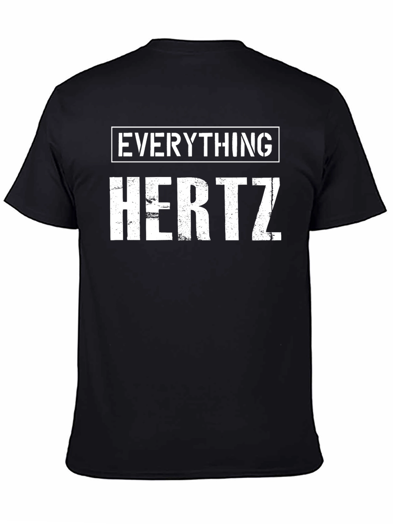 Everything Hertz Black T-Shirt