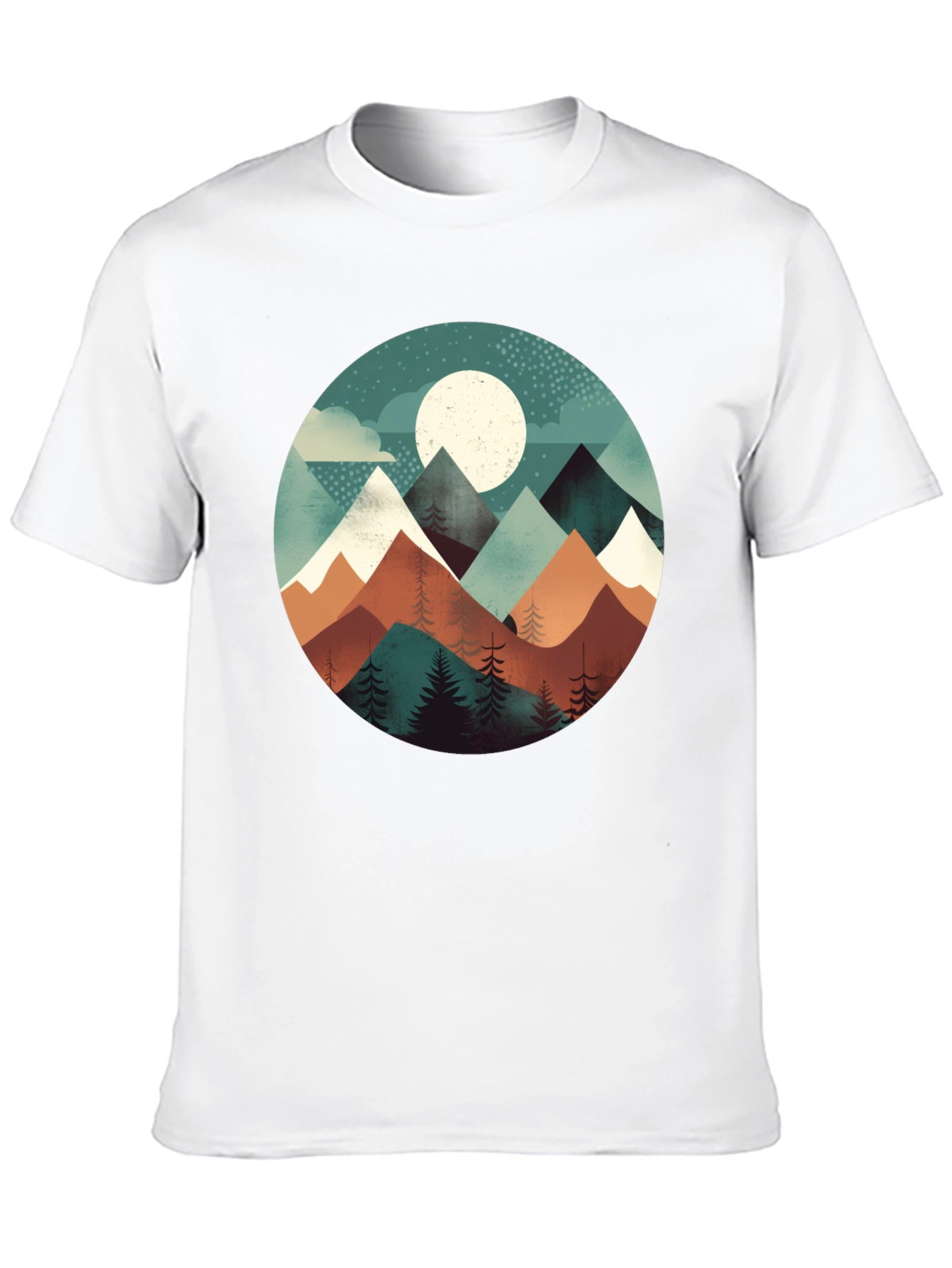 Mountain Vista Graphic Tee - Nature Inspired Design