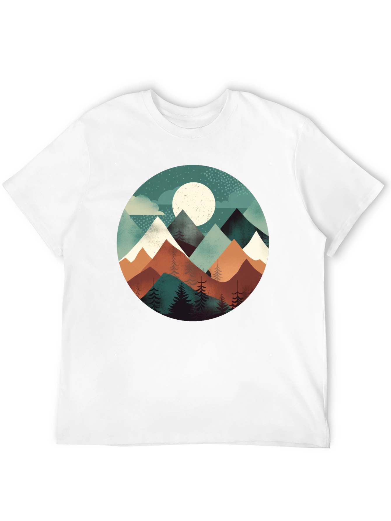 Mountain Vista Graphic Tee - Nature Inspired Design