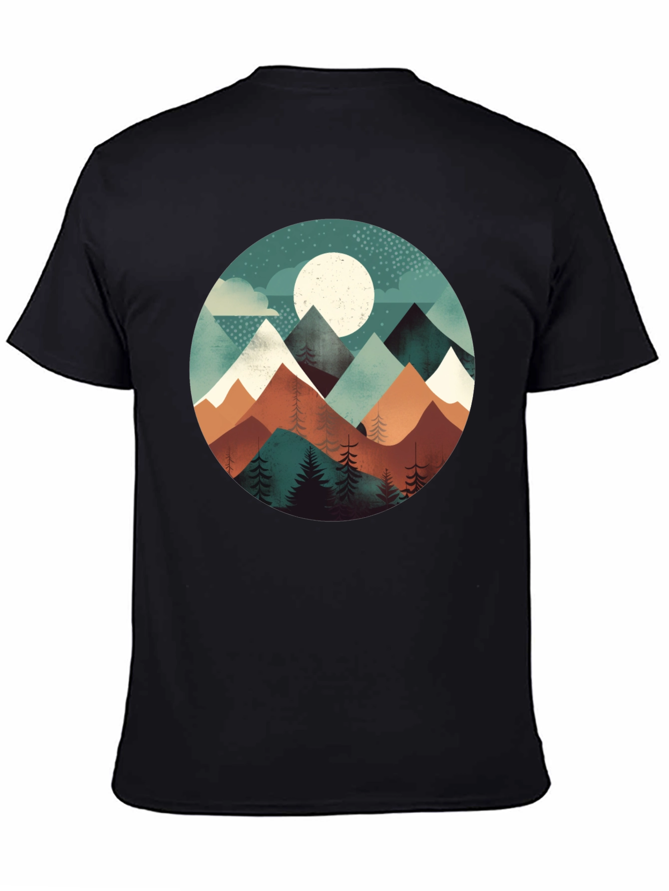 Mountain Vista Graphic Tee - Nature Inspired Design
