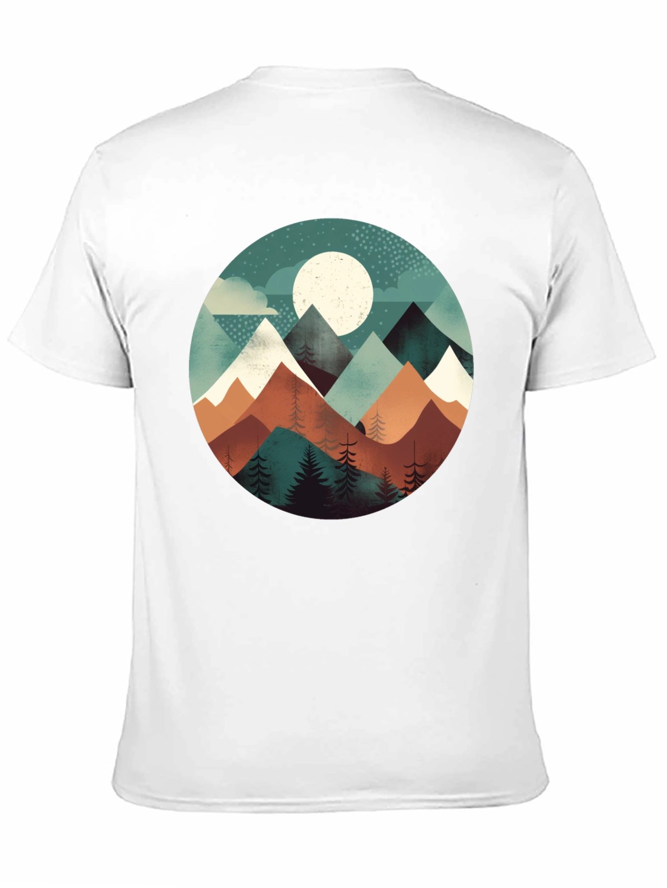 Mountain Vista Graphic Tee - Nature Inspired Design