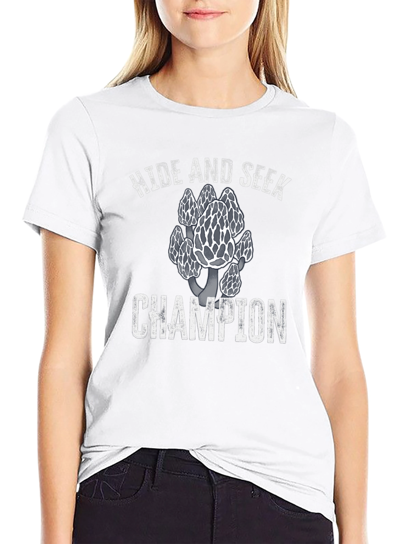 Hide and Seek Champion Morel Mushroom Graphic Tee