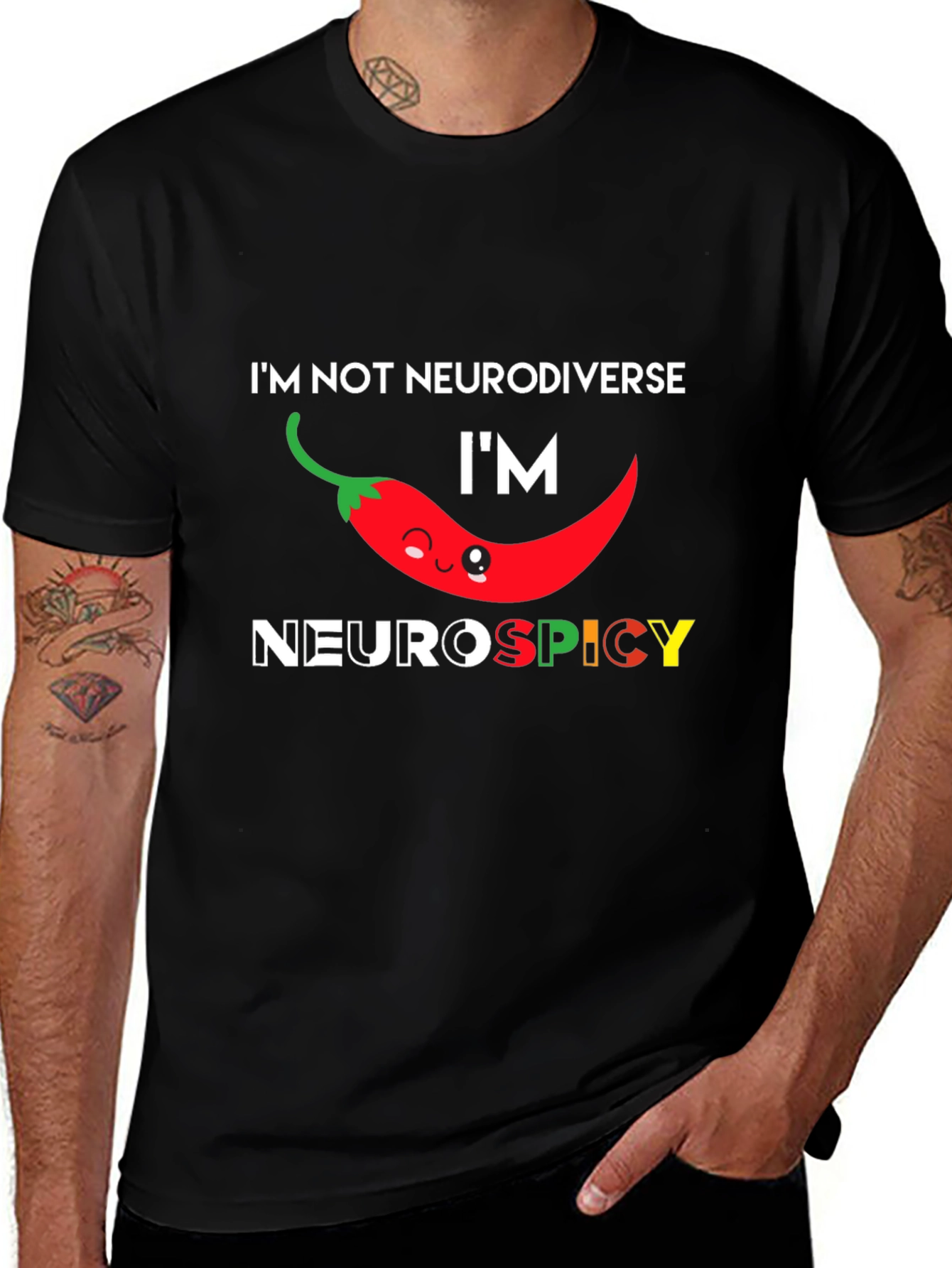 Neurospicy Graphic T-Shirt