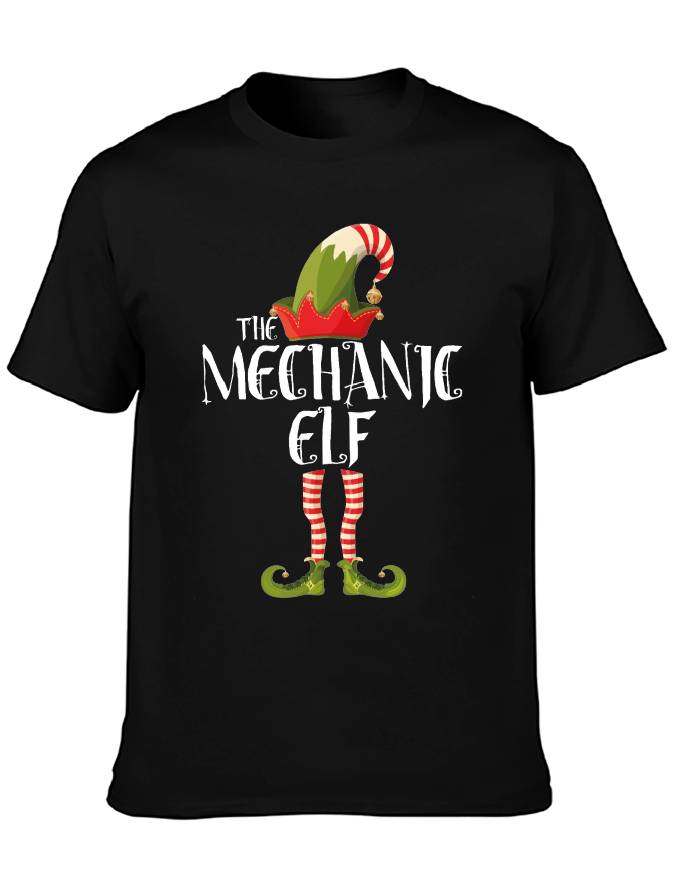 Mechanic Elf Holiday T-Shirt