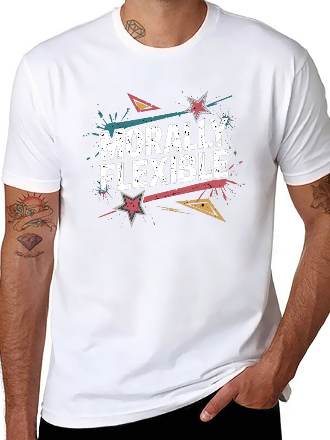 Morally Flexible Graphic T-Shirt