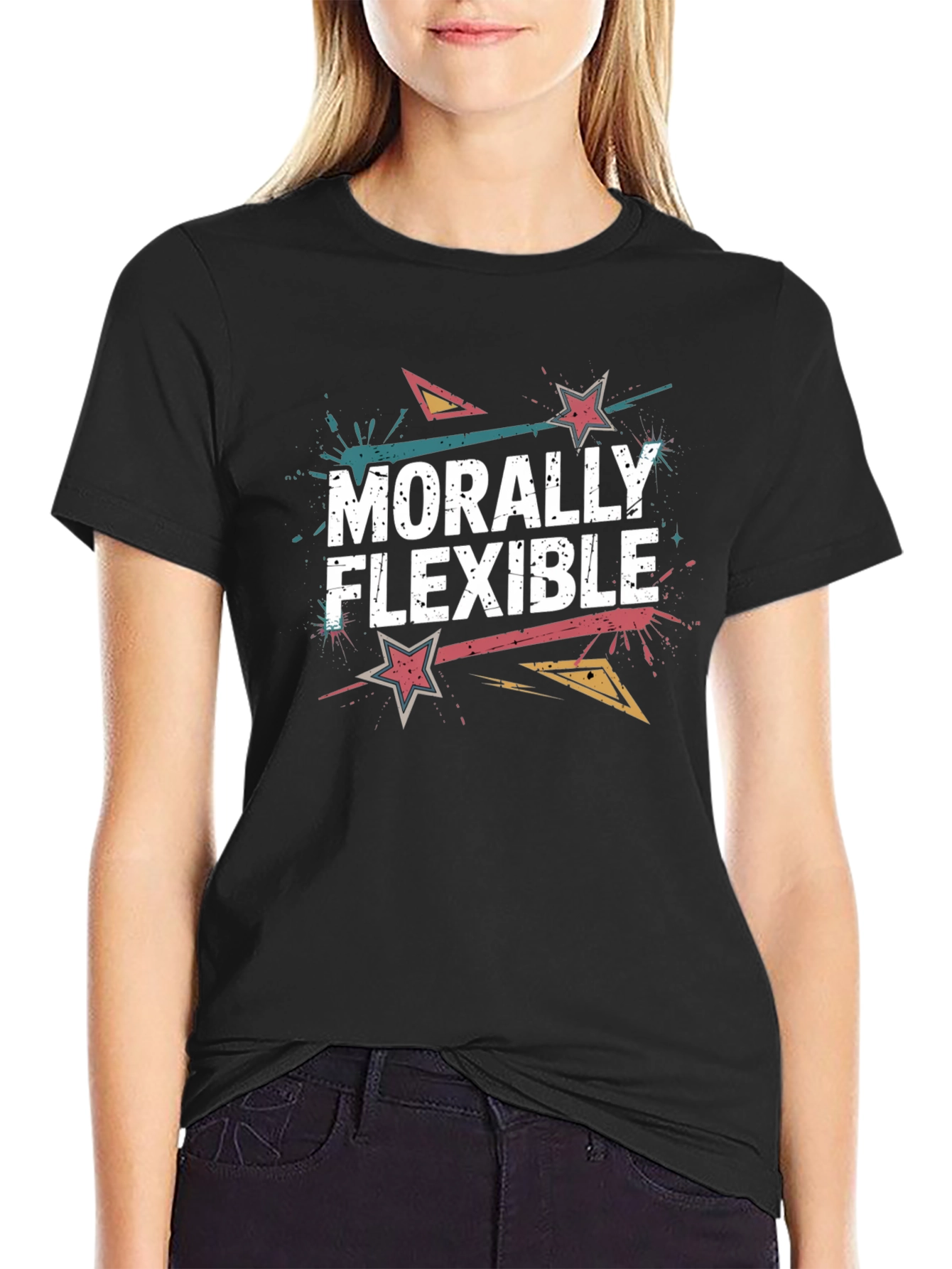 Morally Flexible Graphic T-Shirt