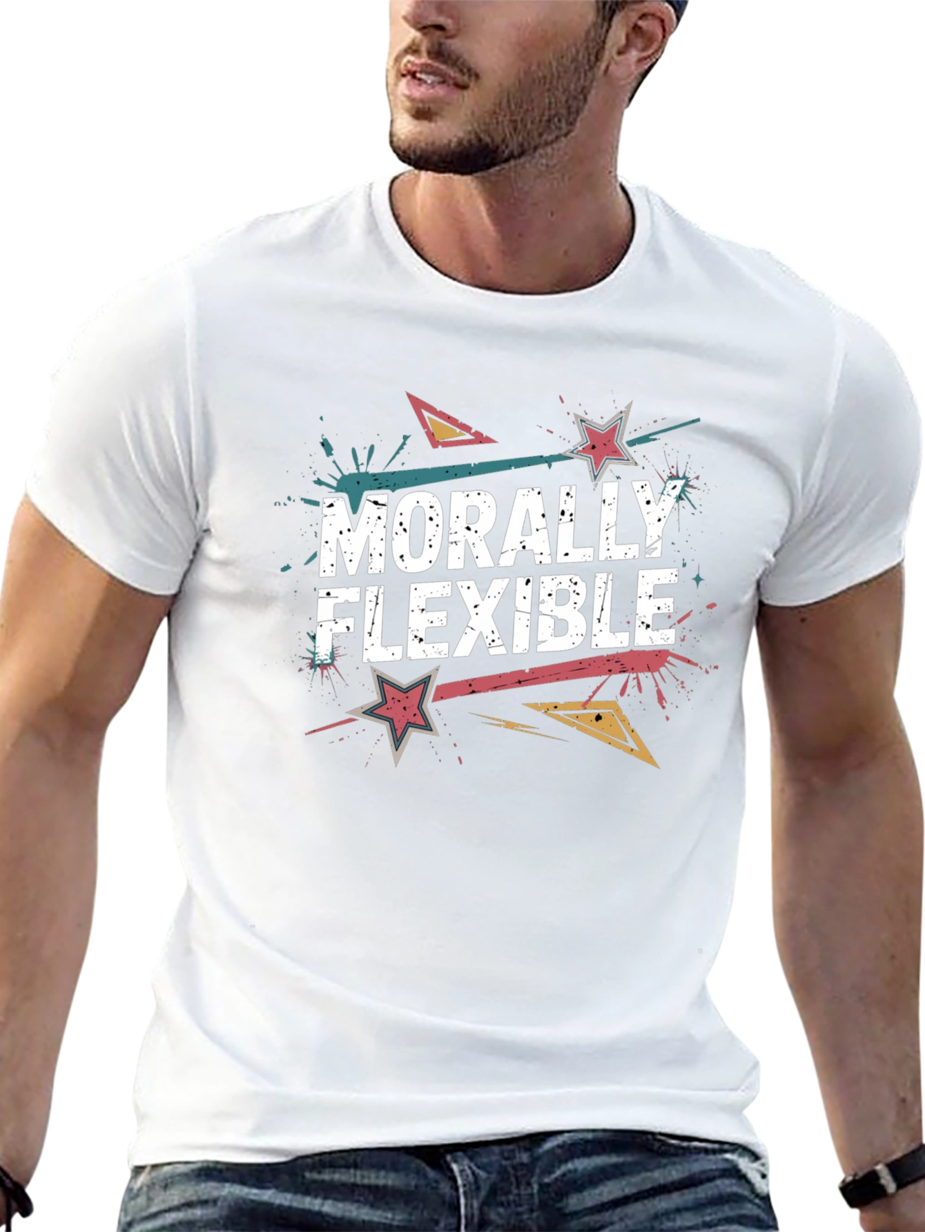 Morally Flexible Graphic T-Shirt