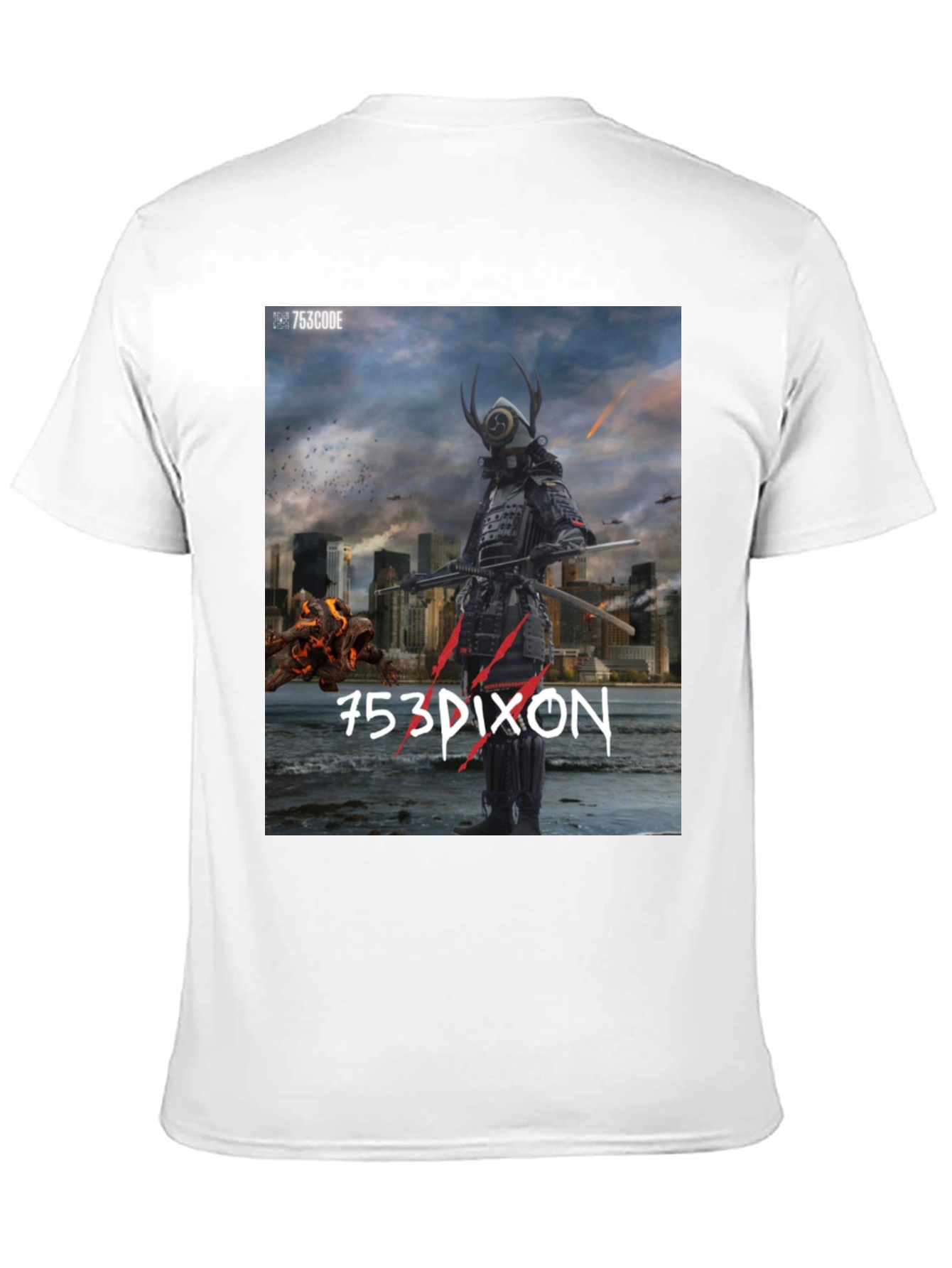 Samurai Warrior Graphic T-Shirt - Urban Style