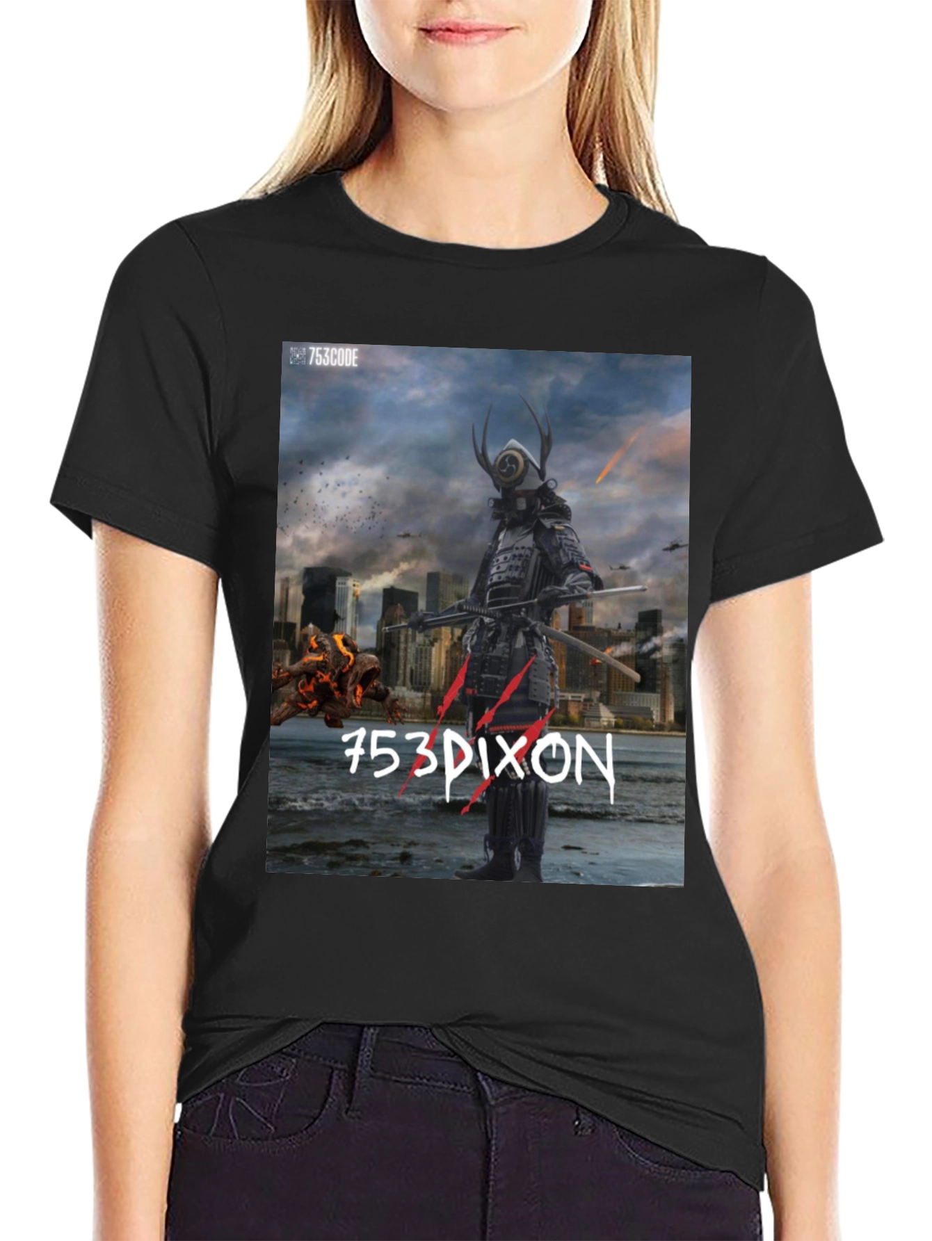 Samurai Warrior Graphic T-Shirt - Urban Style