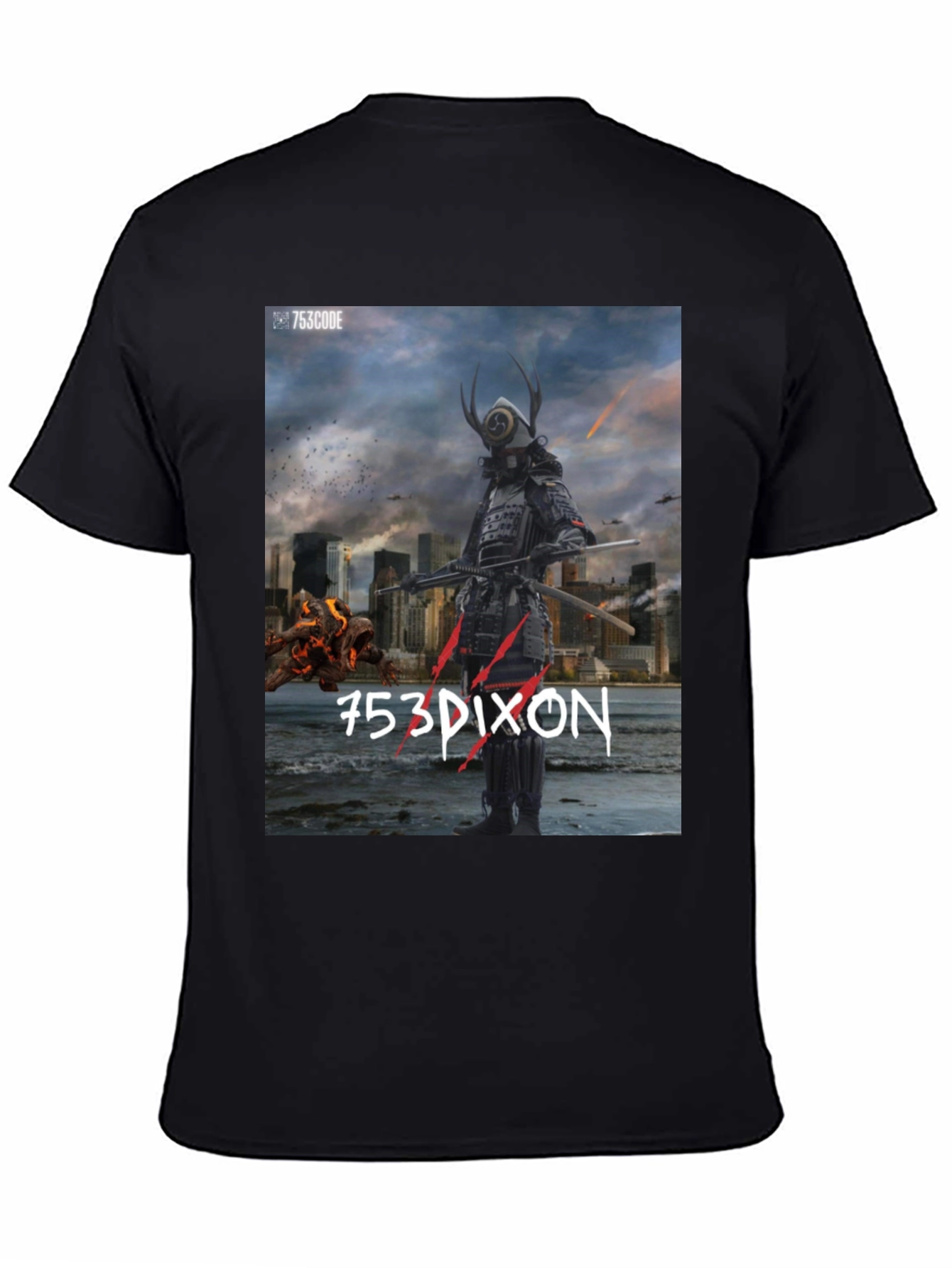 Samurai Warrior Graphic T-Shirt - Urban Style