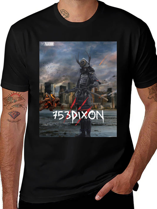 Samurai Warrior Graphic T-Shirt - Urban Style