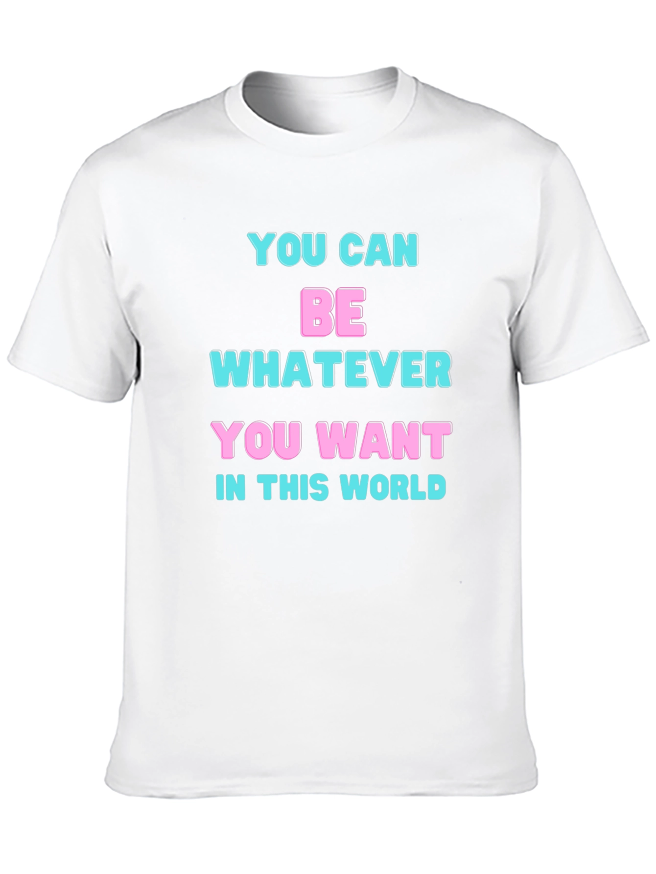 Inspirational Statement Black T-Shirt