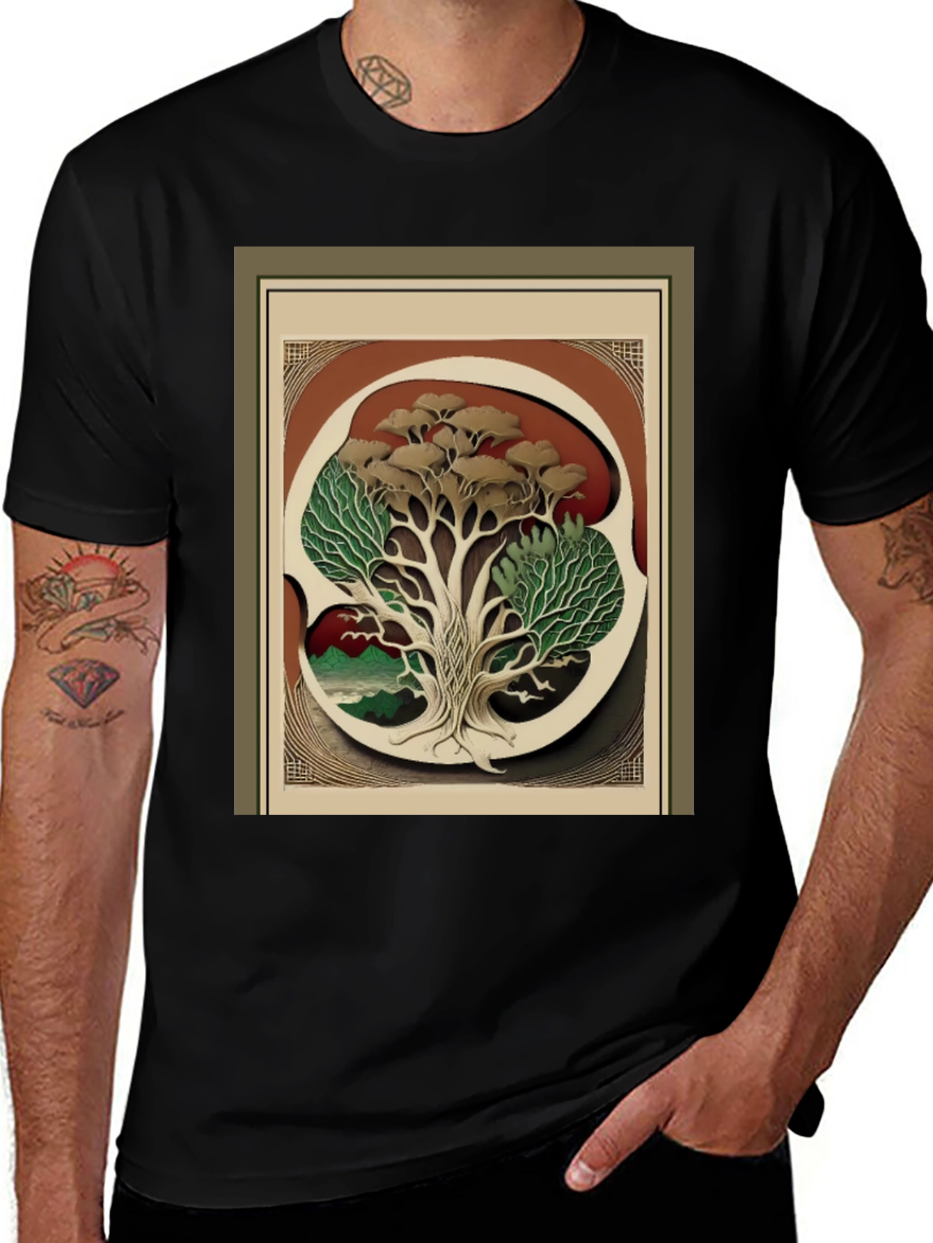 Arboreal Essence Graphic Tee