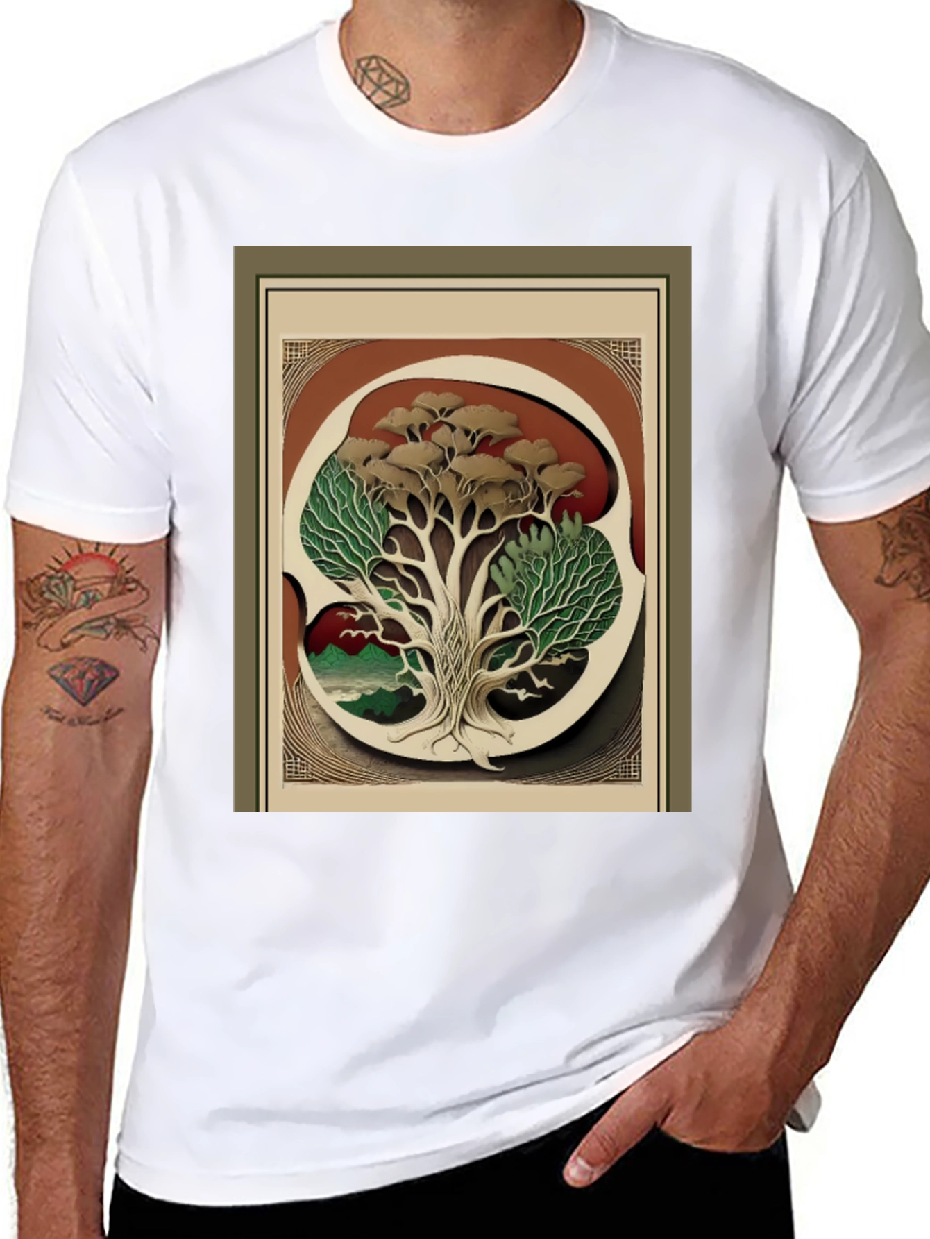 Arboreal Essence Graphic Tee