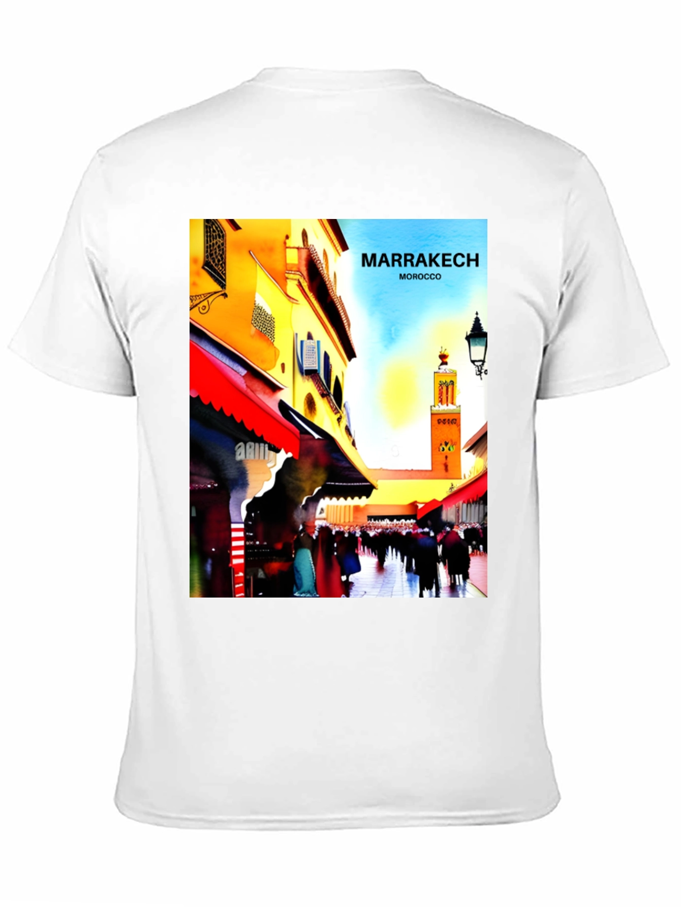 Marrakech Morocco T-Shirt Travel Souvenir Tee