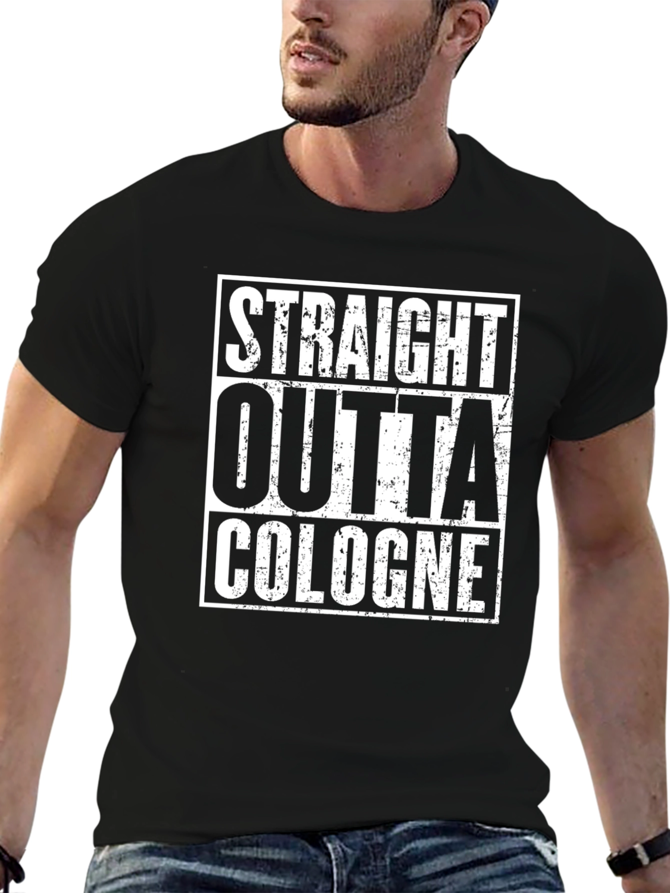 Straight Outta Cologne Graphic T-Shirt
