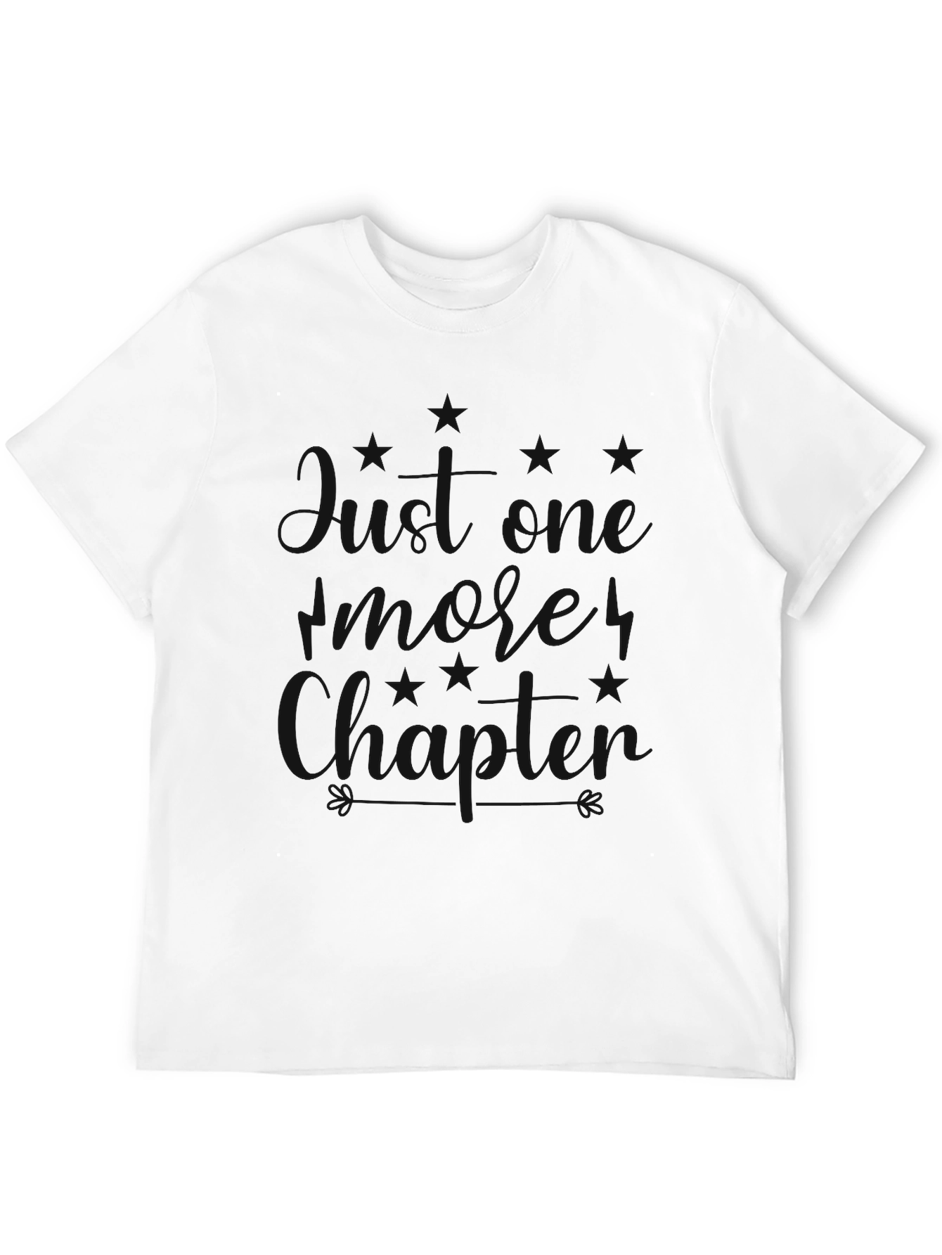 Stylish Black Graphic Print Tee