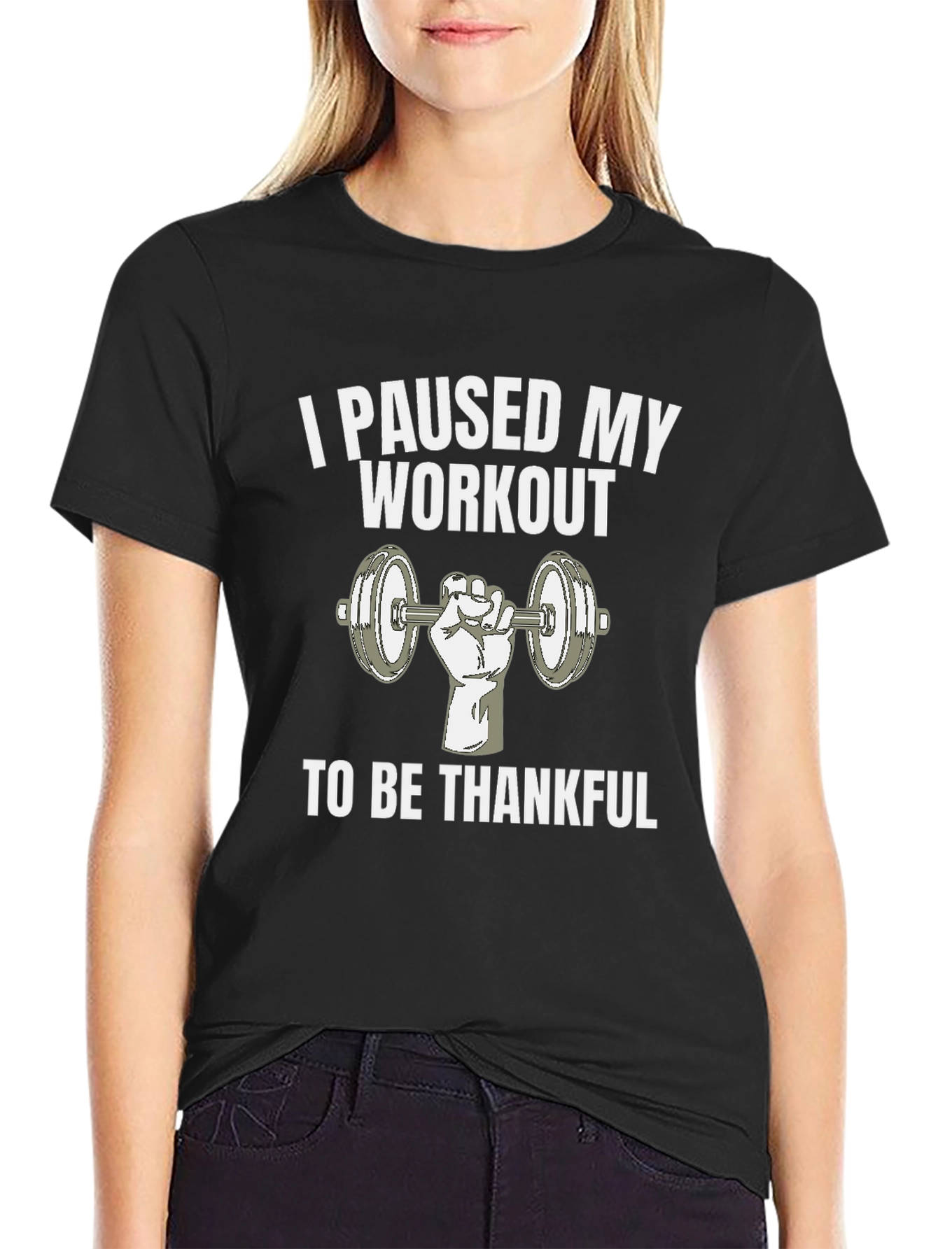 Workout Thanksgiving T-Shirt - Gym Humor Tee